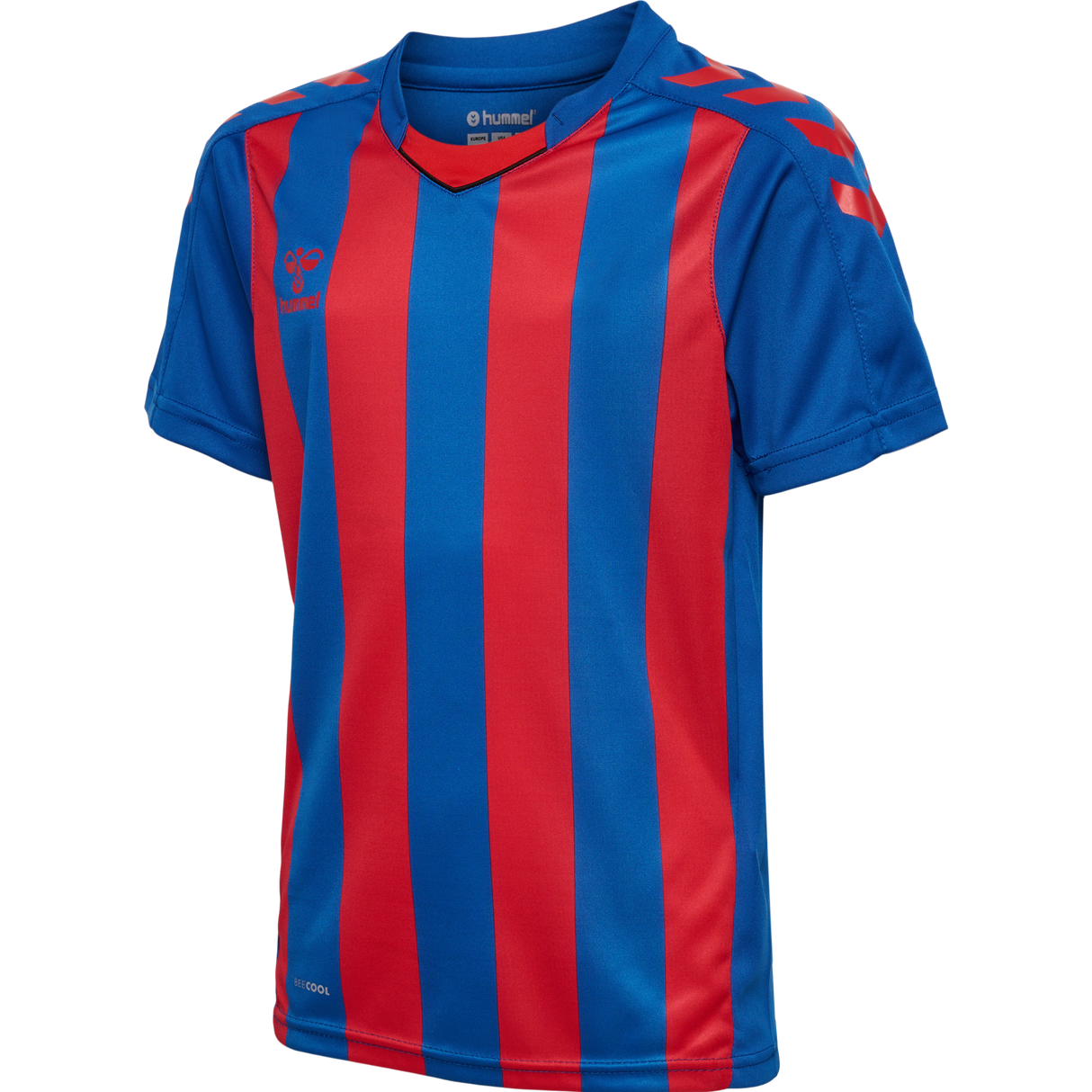hummel Youth Core XK Striped Short Sleeve Jersey-1