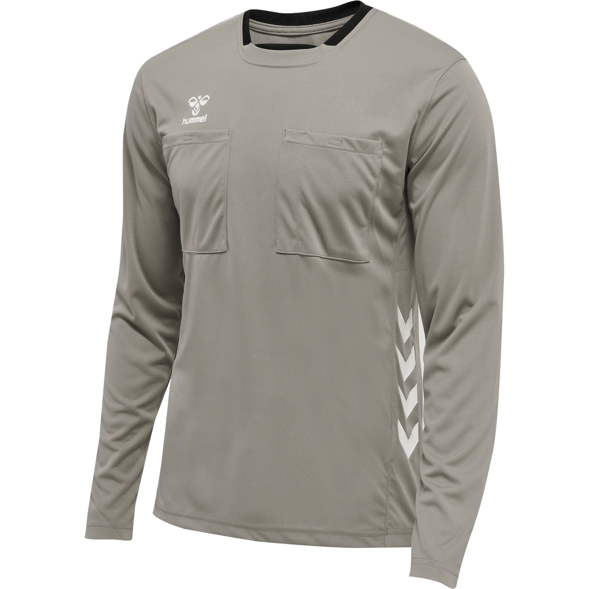 hummel Unisex Referee Chevron Long Sleeve Jersey-1