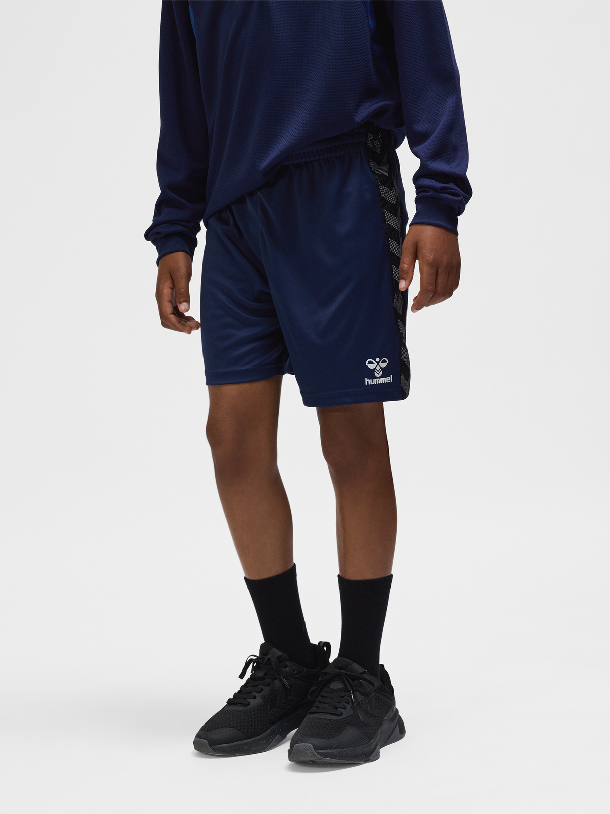 hummel Youth Authentic Polyester Shorts-4