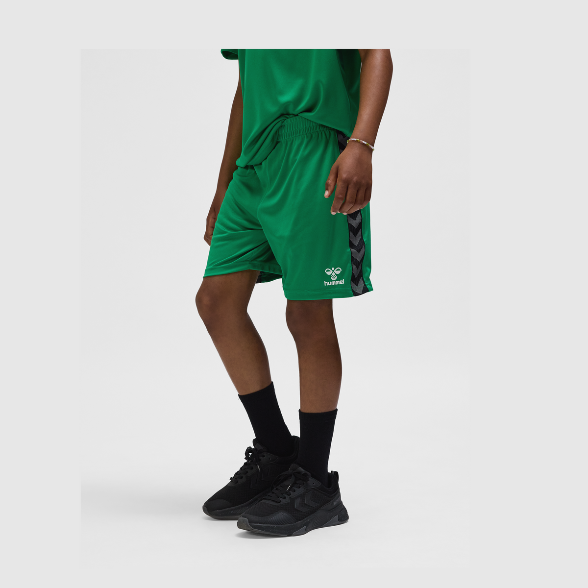 hummel Youth Authentic Polyester Shorts-4
