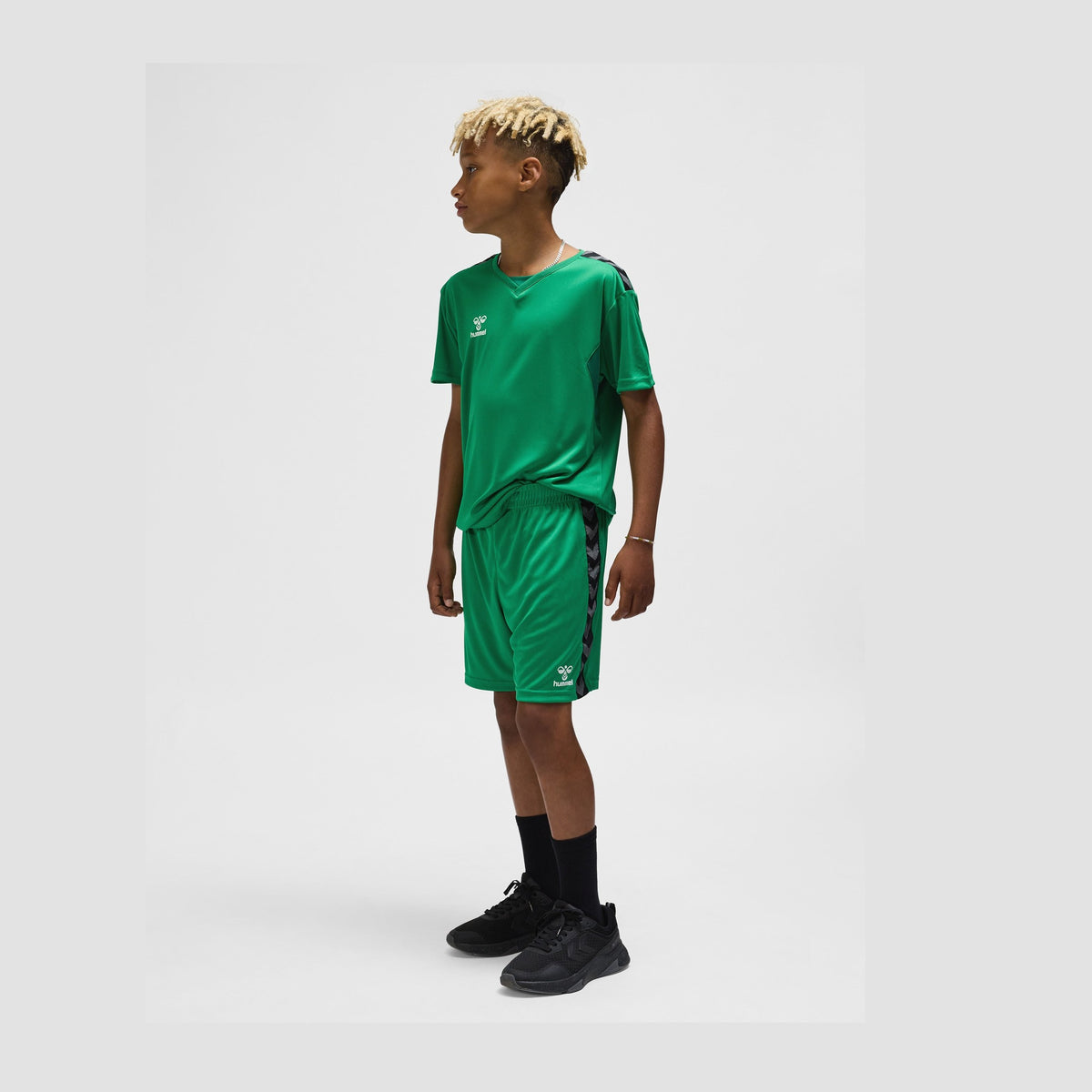hummel Youth Authentic Polyester Shorts-6