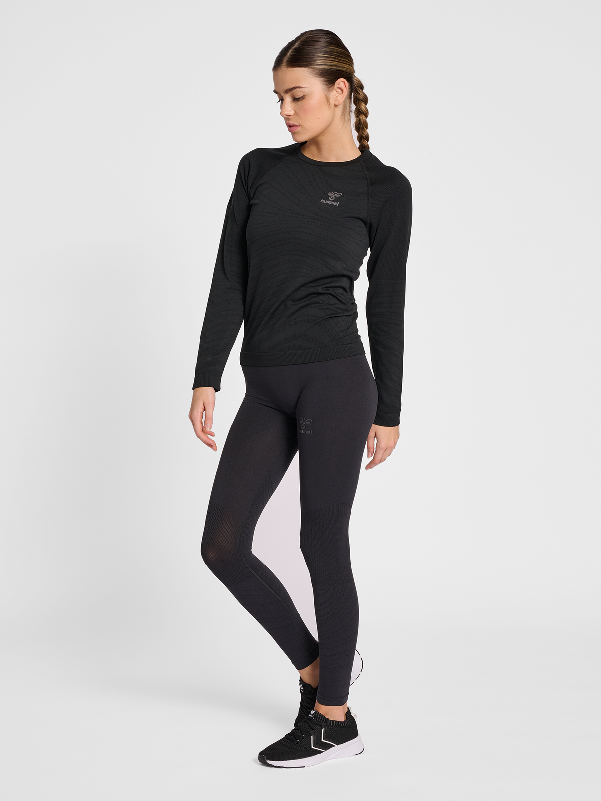 hummel Women's Ongrid High Waist Seamless Tights-5