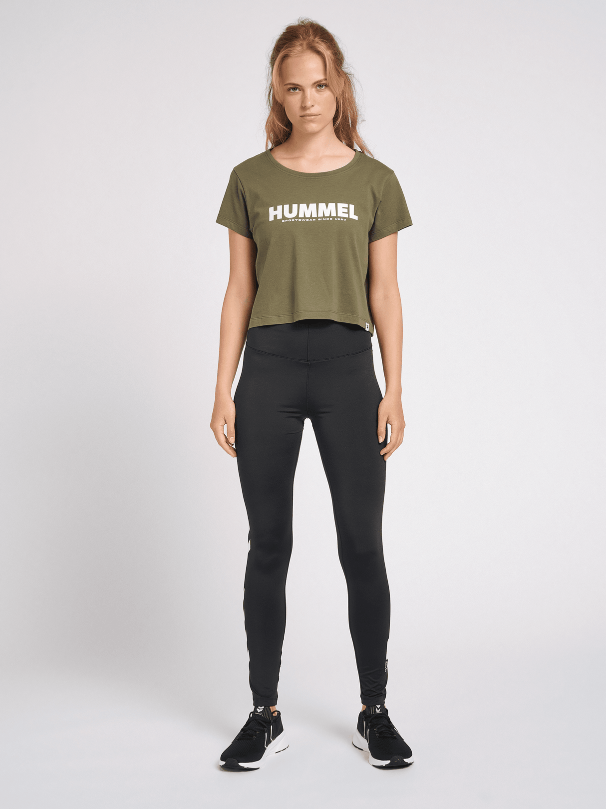 hummel Women's Legacy Cropped T-Shirt-4