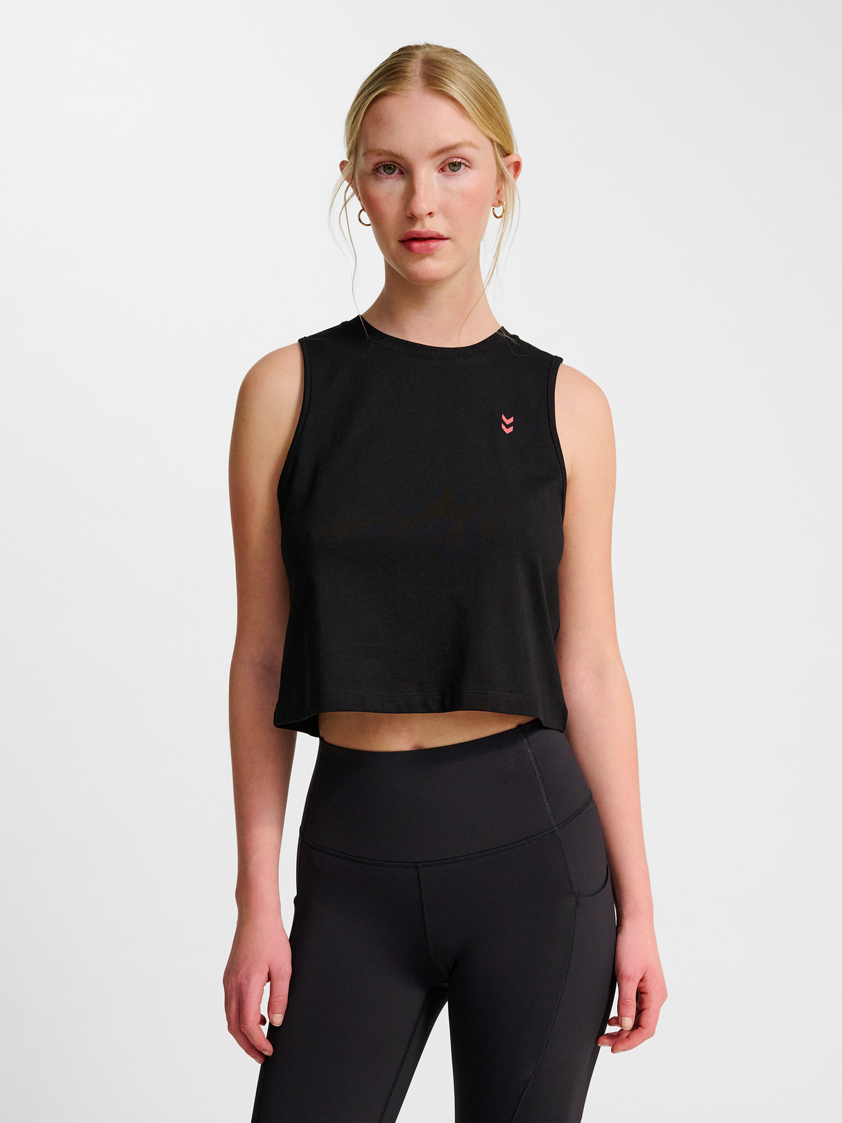 hummel Women's HIIT Cropped Muscle Tank Top-6