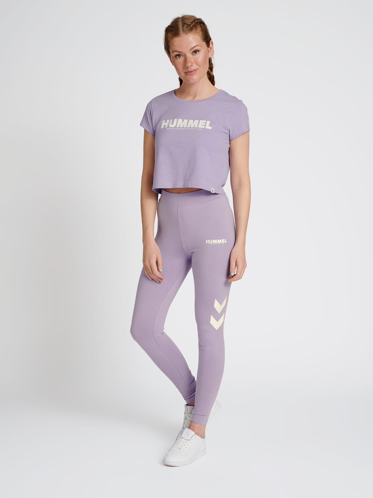 hummel Women's Legacy Cropped T-Shirt-4