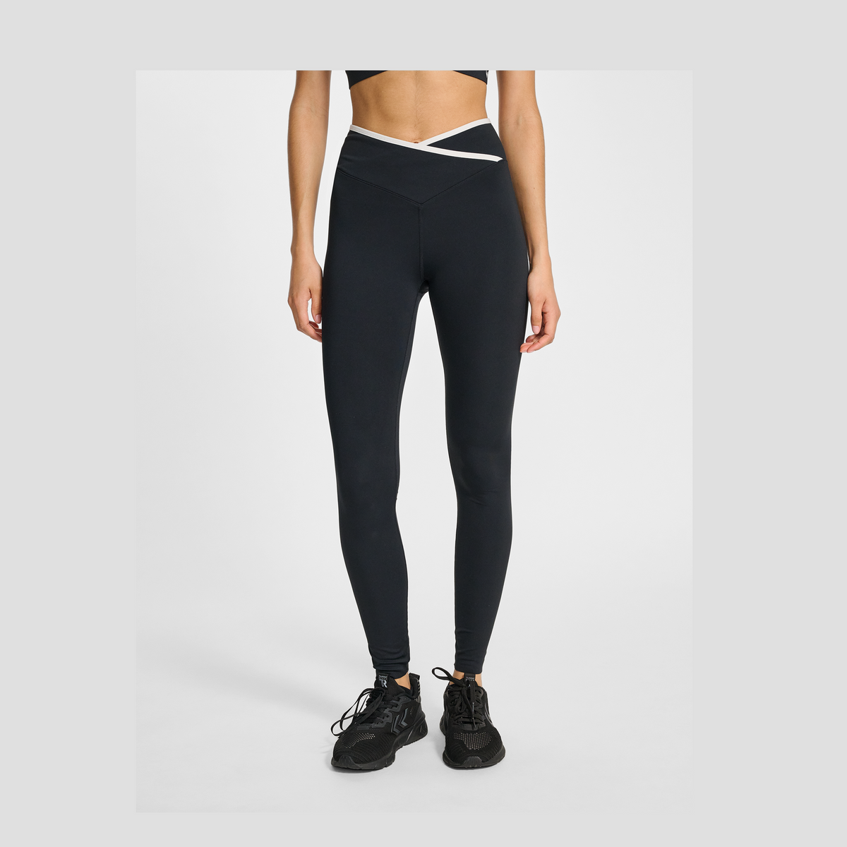 hummel Women's Yoga Wrap High Waist Tights-6