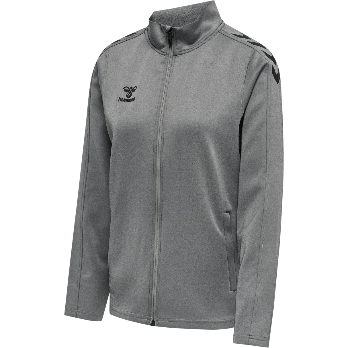 hummel Women's Core XK Poly Zip Sweatshirt-1