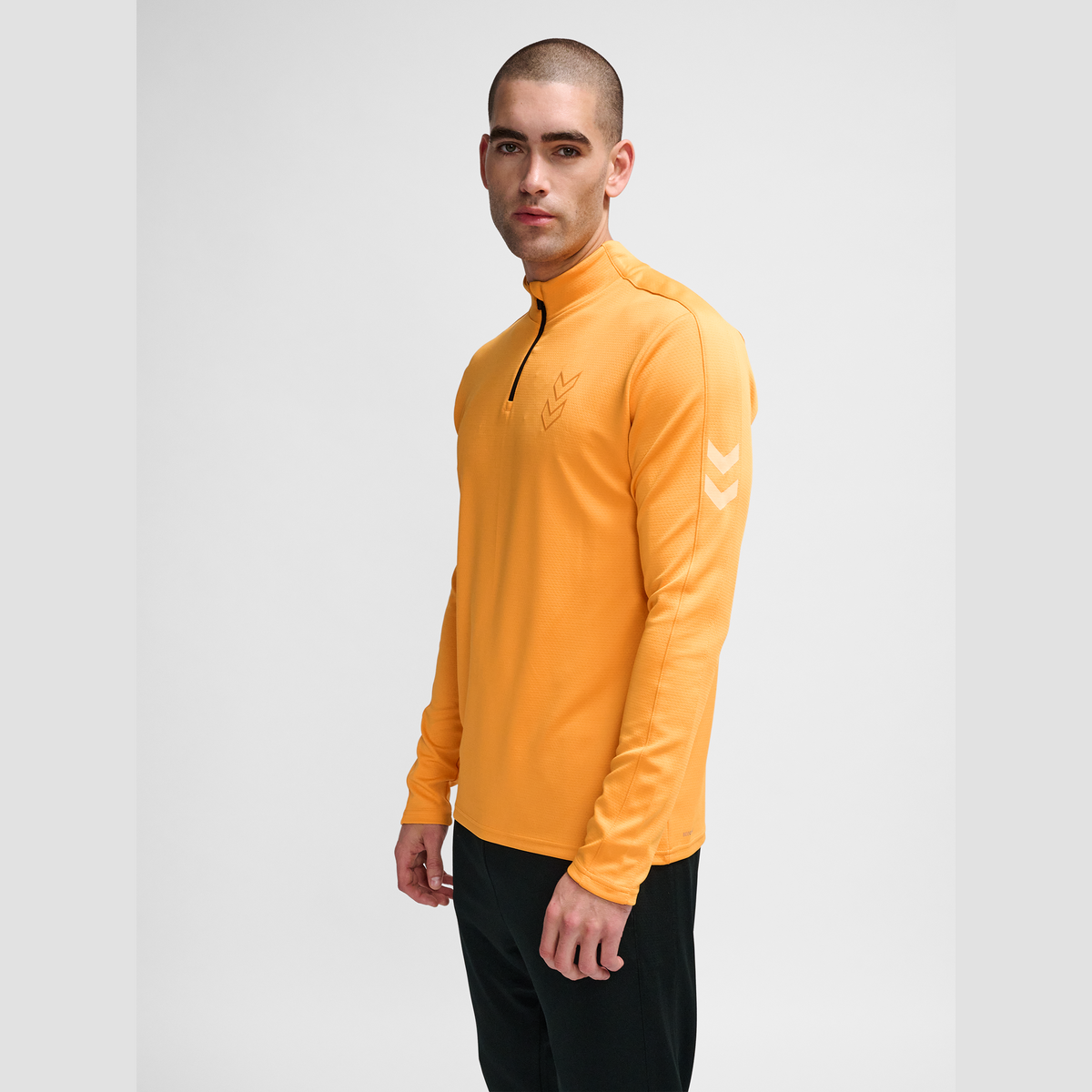 hummel Men's Active Polyester Half Zip-6