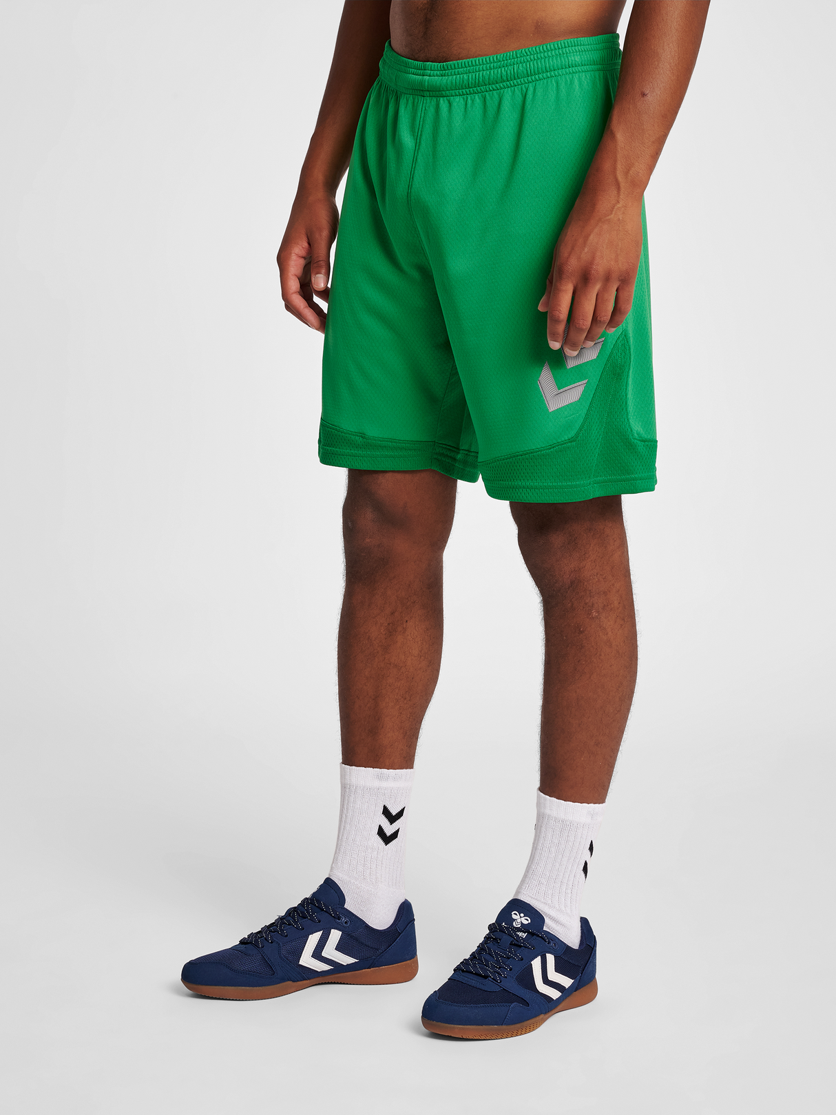 hummel Men's Lead Poly Shorts-5