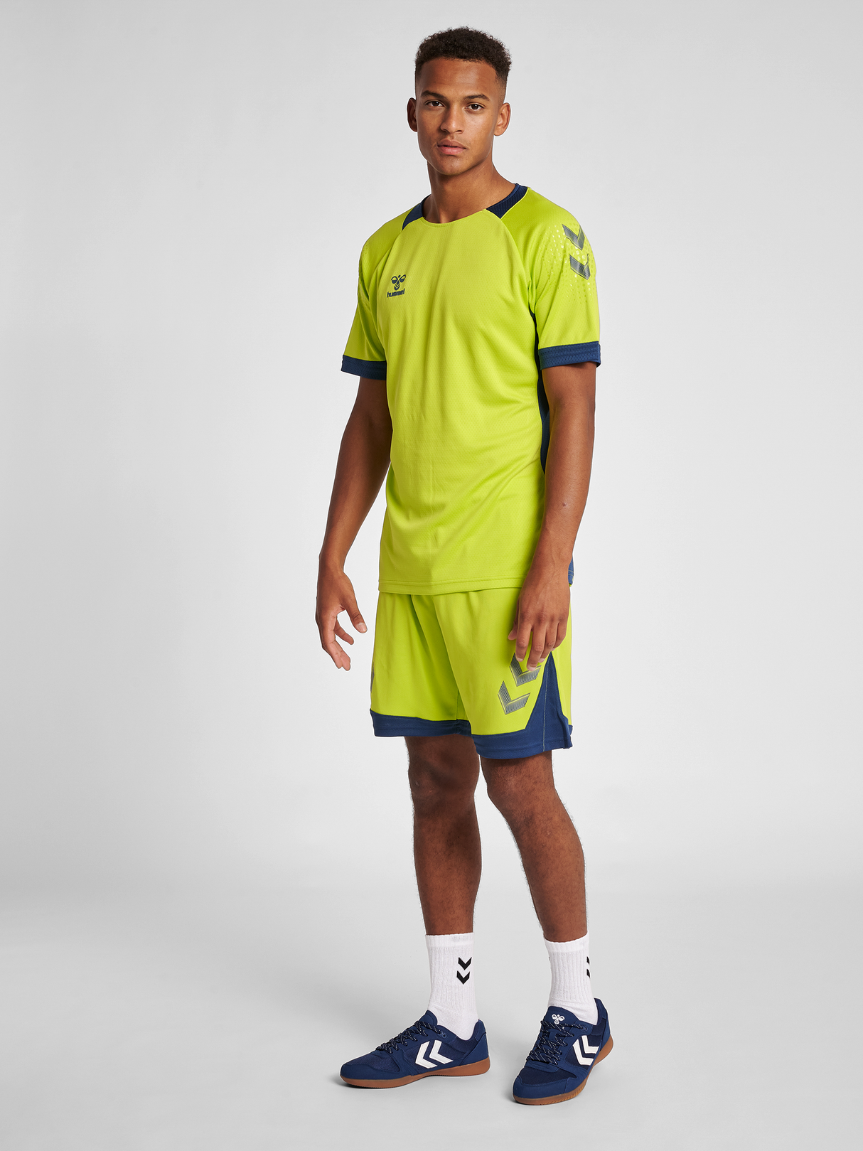 hummel Men's Lead Poly Shorts-4