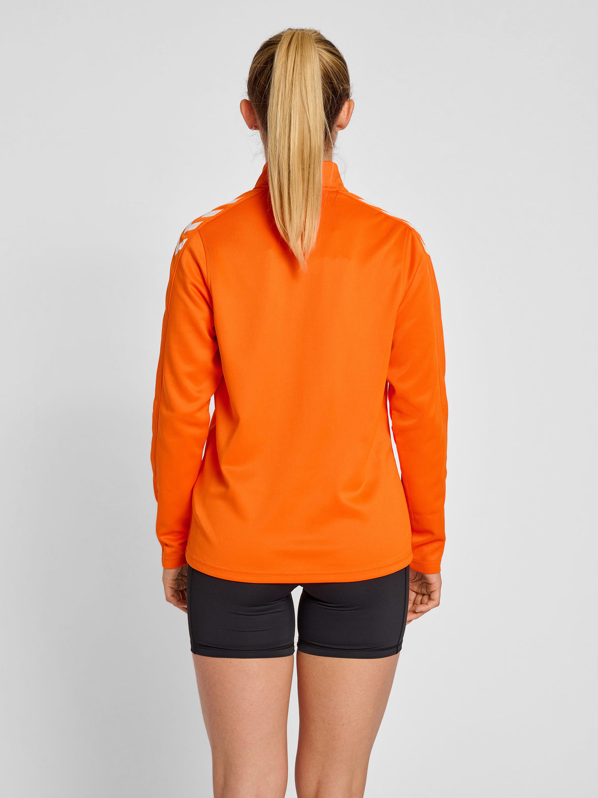hummel Women's Core XK Poly Zip Sweatshirt-7