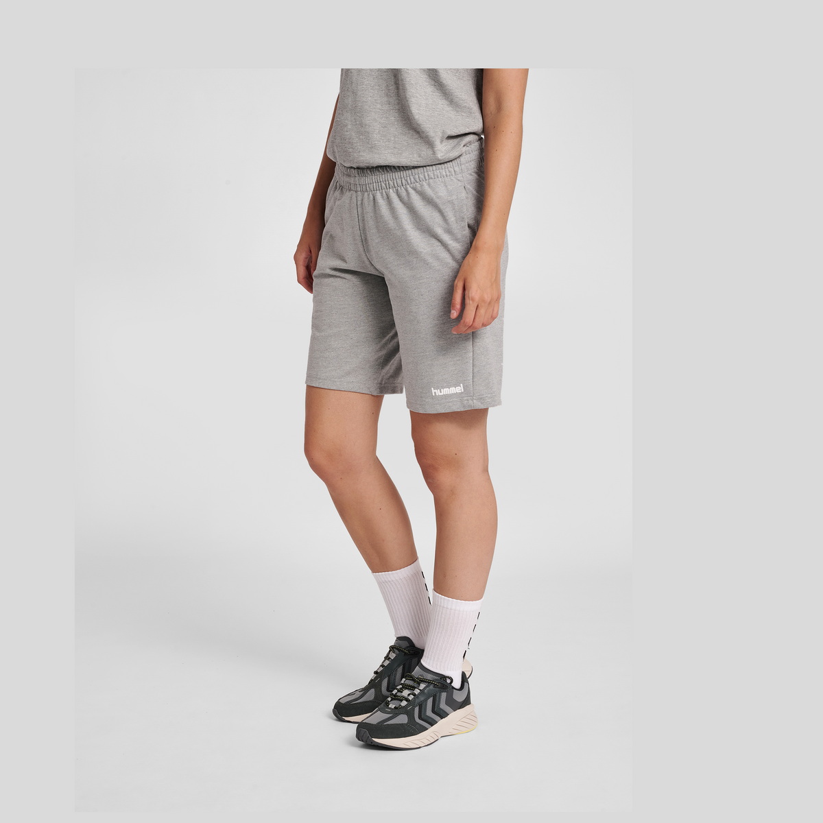 hummel Women's Go Cotton Bermuda Shorts Shorts-4