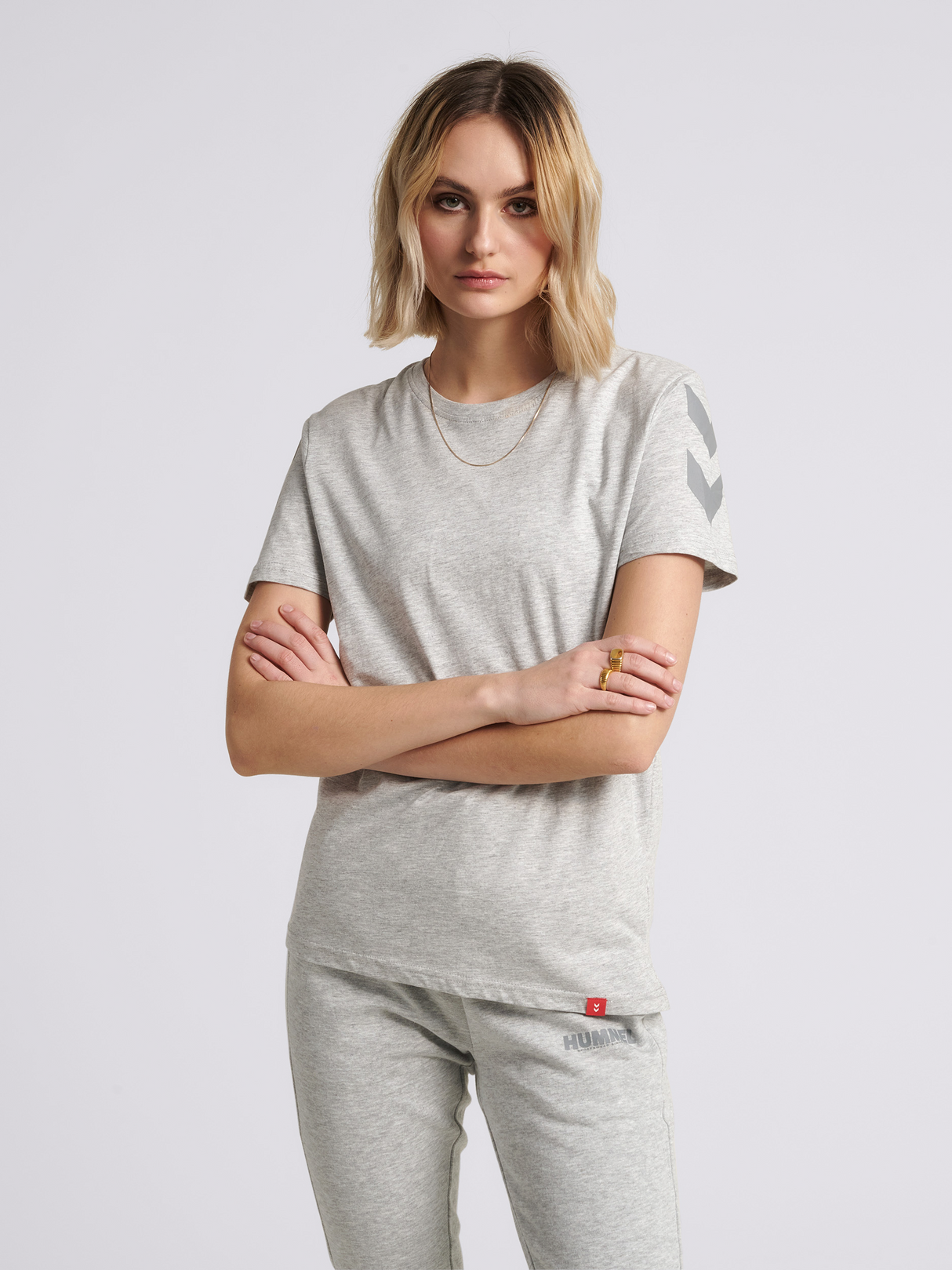 hummel Unisex Legacy Chevron T-Shirt-4