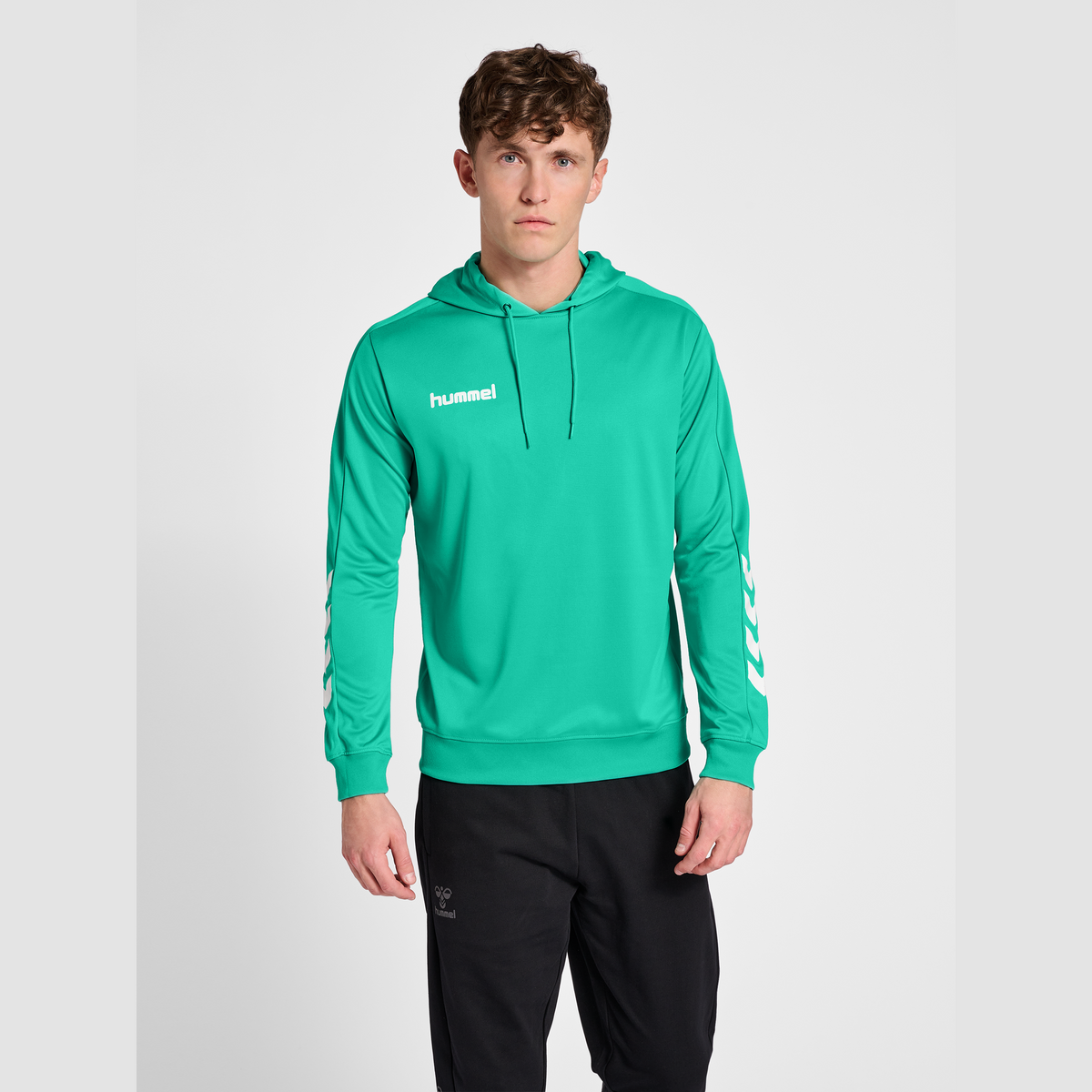 hummel Men's Promo Poly Hoodie-4