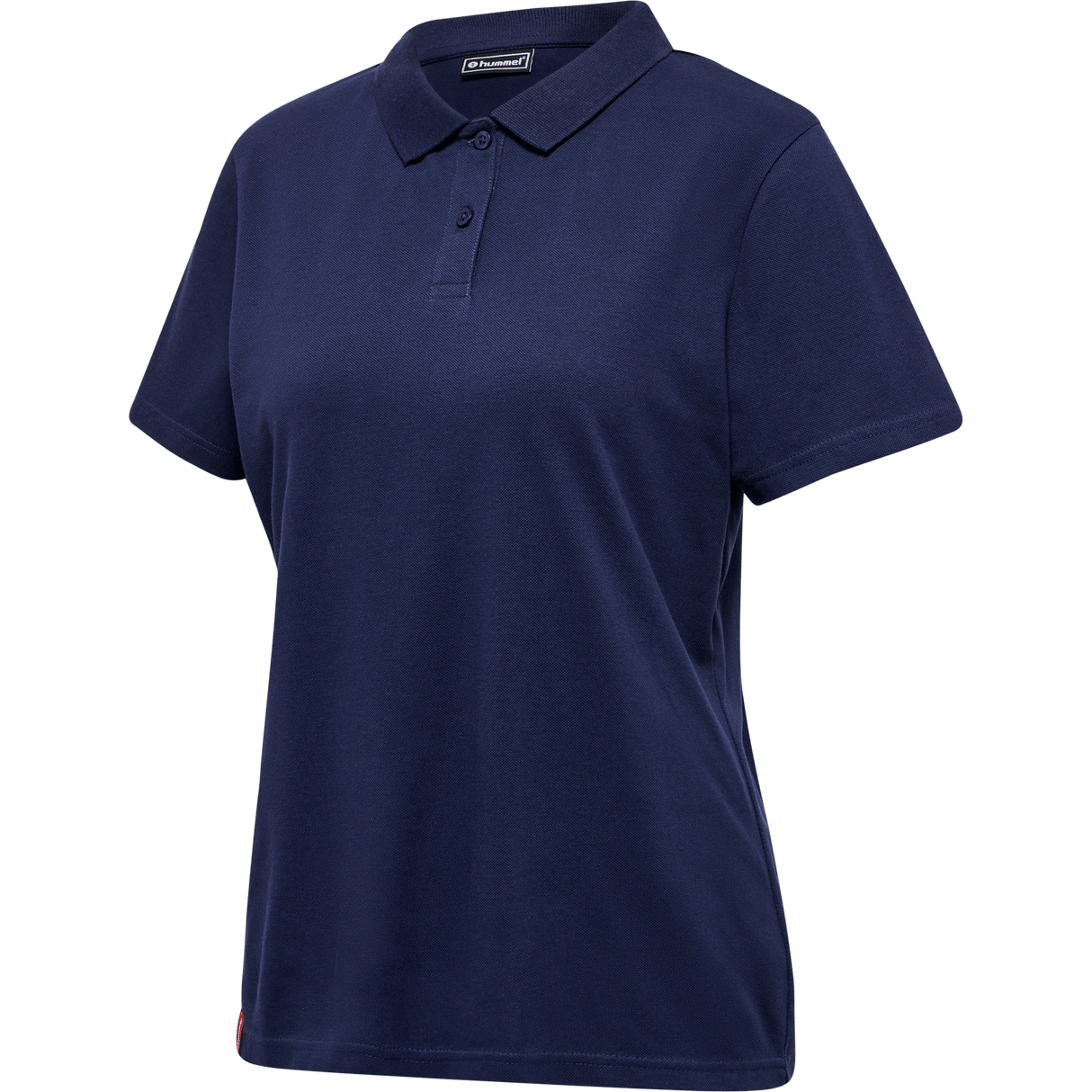hummel Women's Red Classic Polo-1