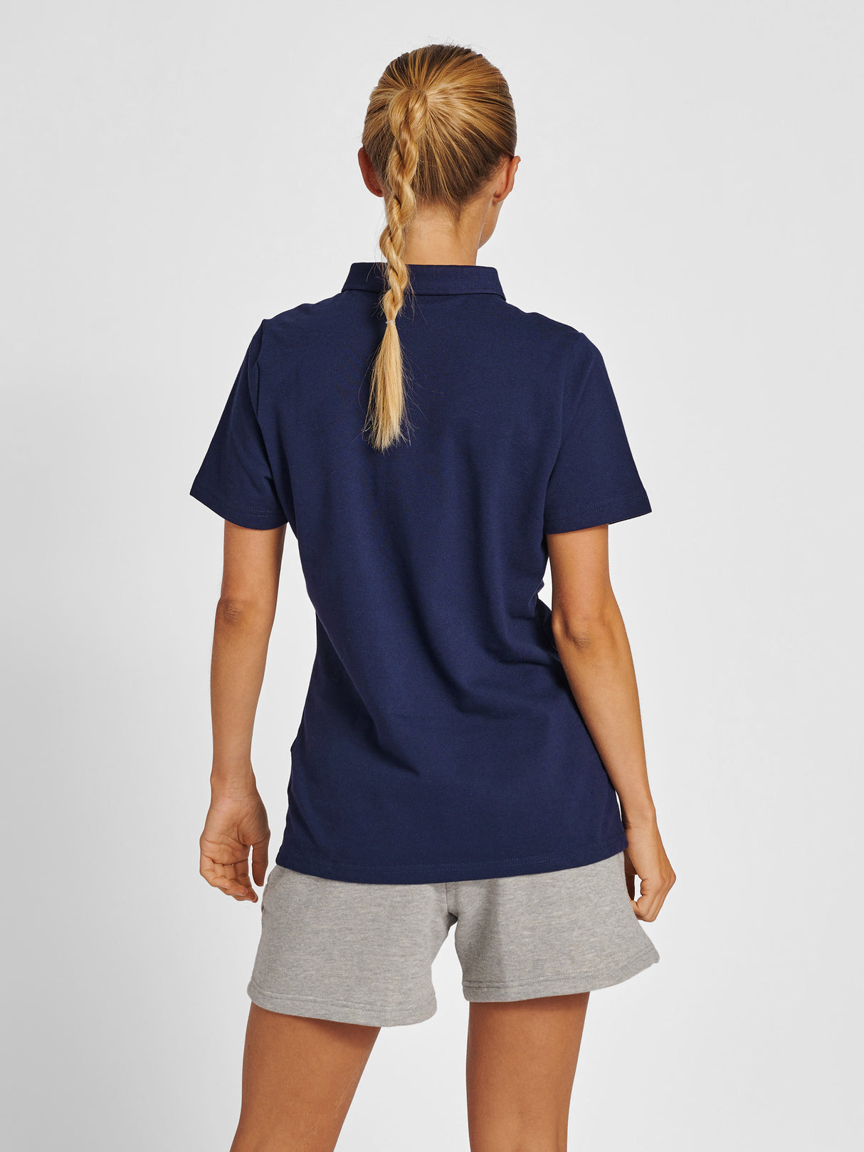 hummel Women's Red Classic Polo-6
