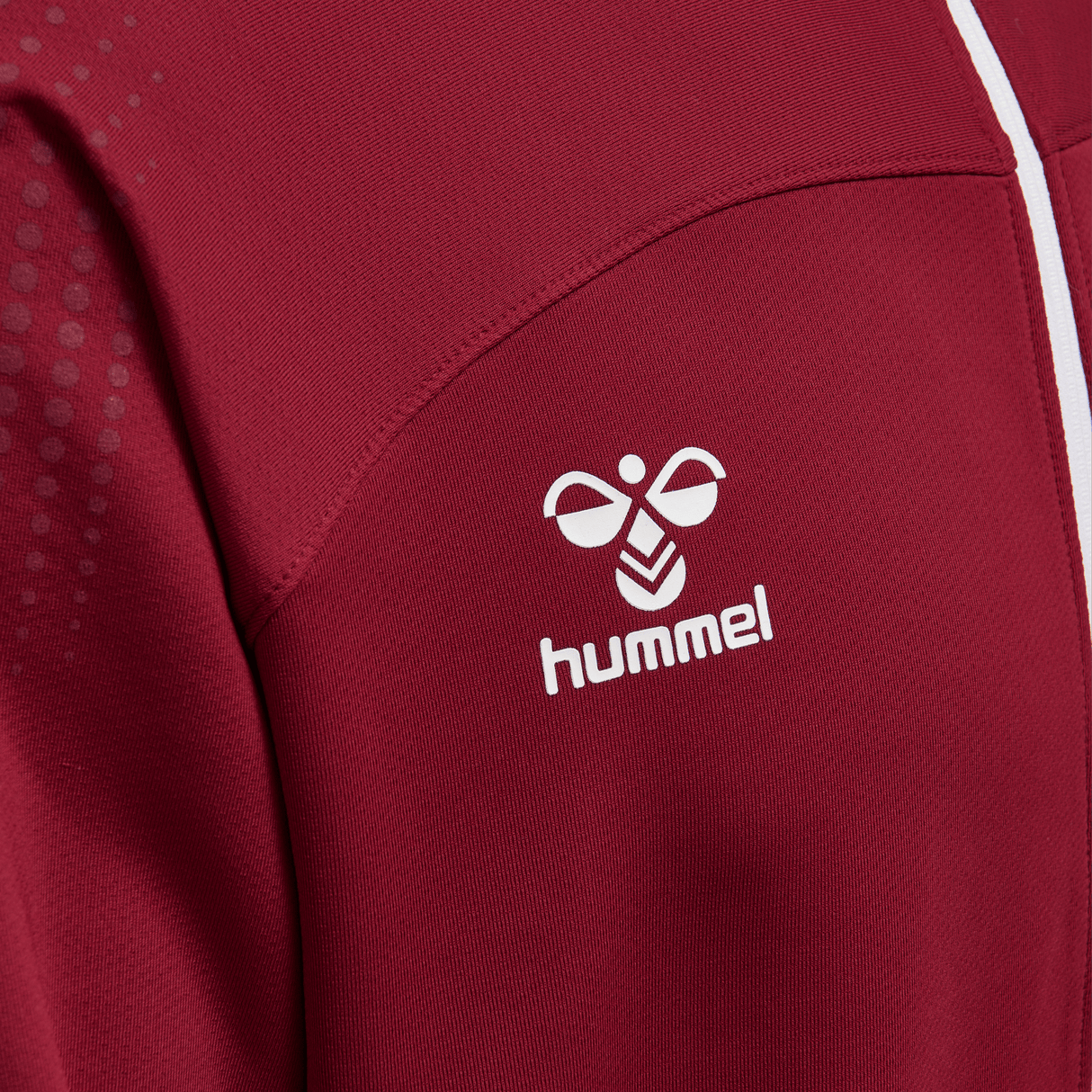 hummel Men's Lead Poly Zip Jacket-3