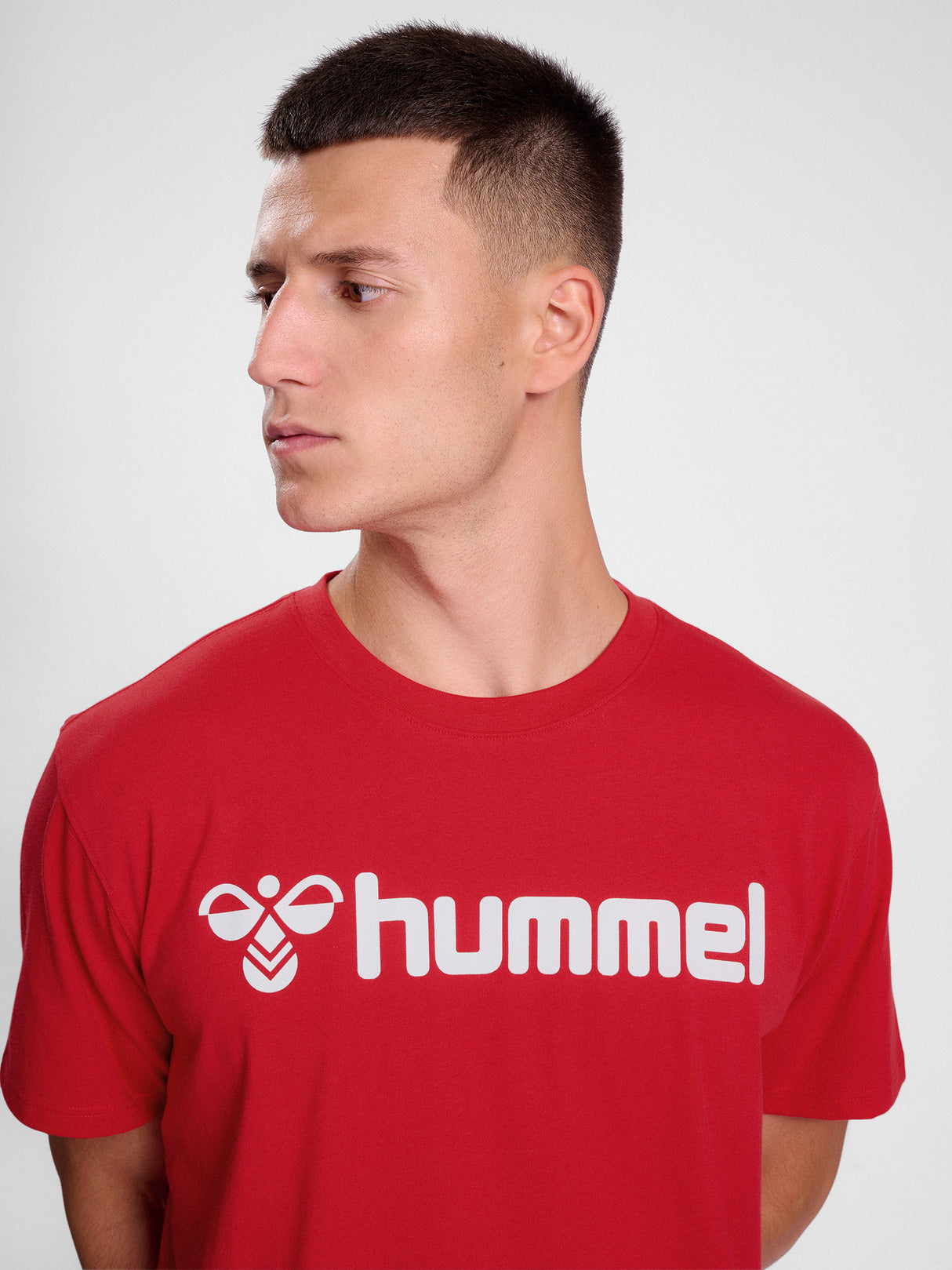 hummel Men's Go 2.0 Logo Short Sleeve T-Shirt-6