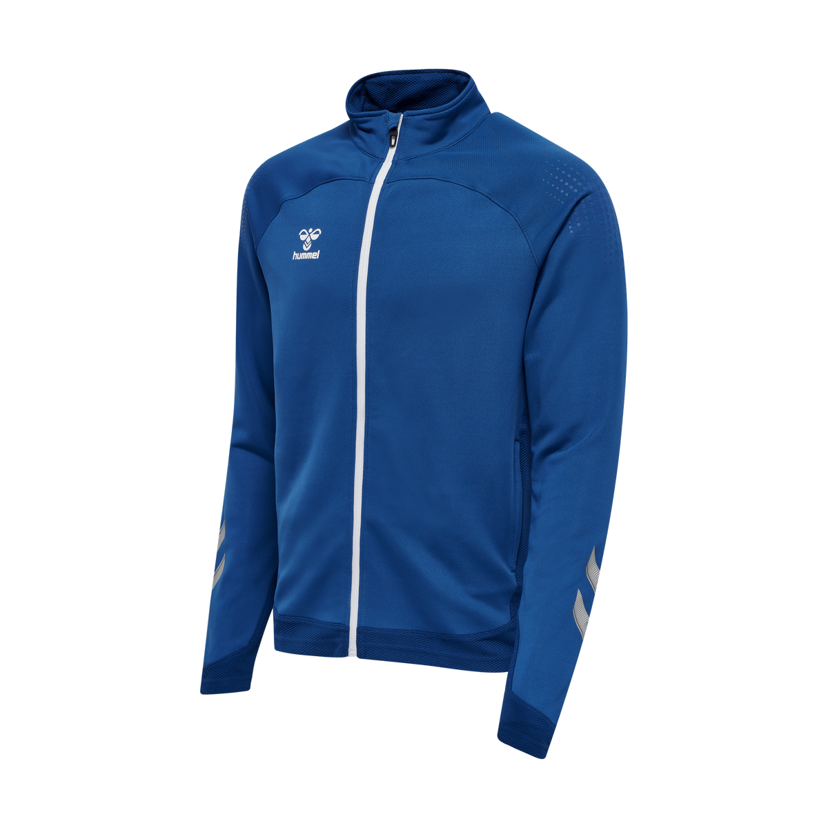 hummel Men's Lead Poly Zip Jacket-1