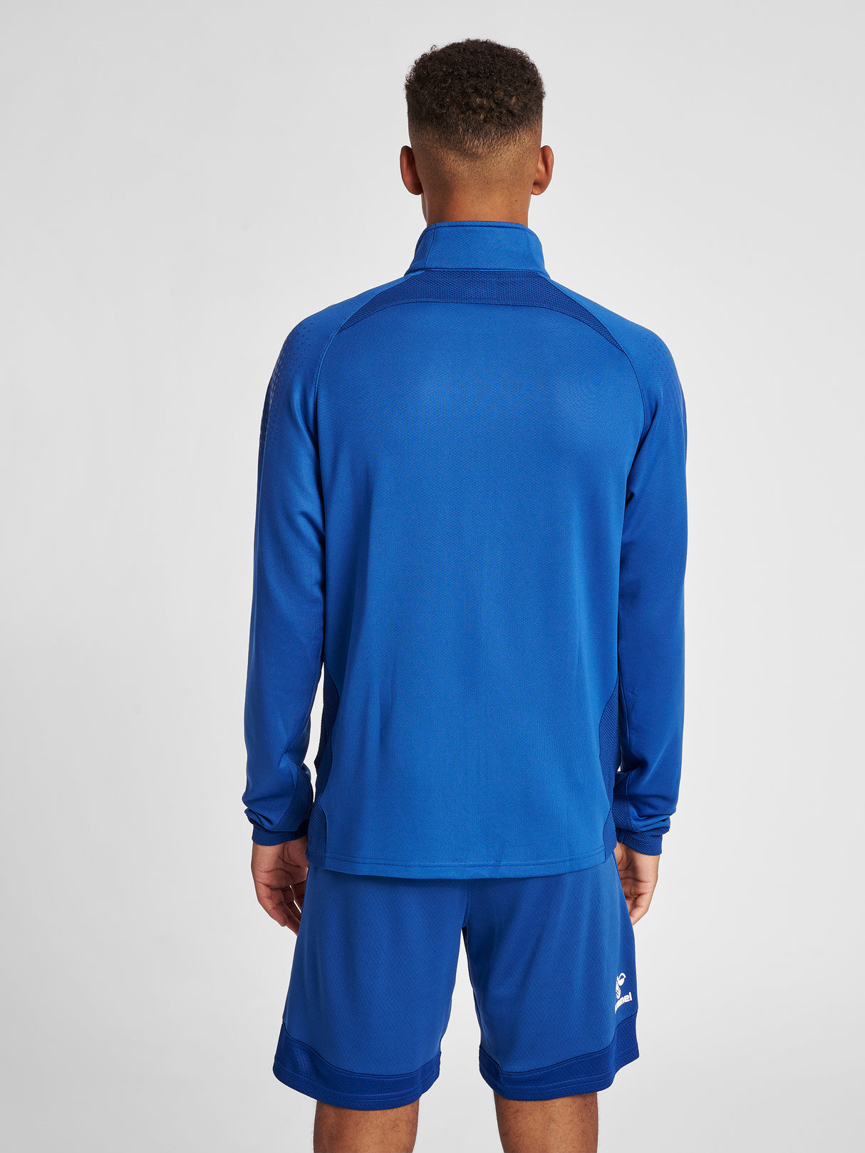 hummel Men's Lead Poly Zip Jacket-6
