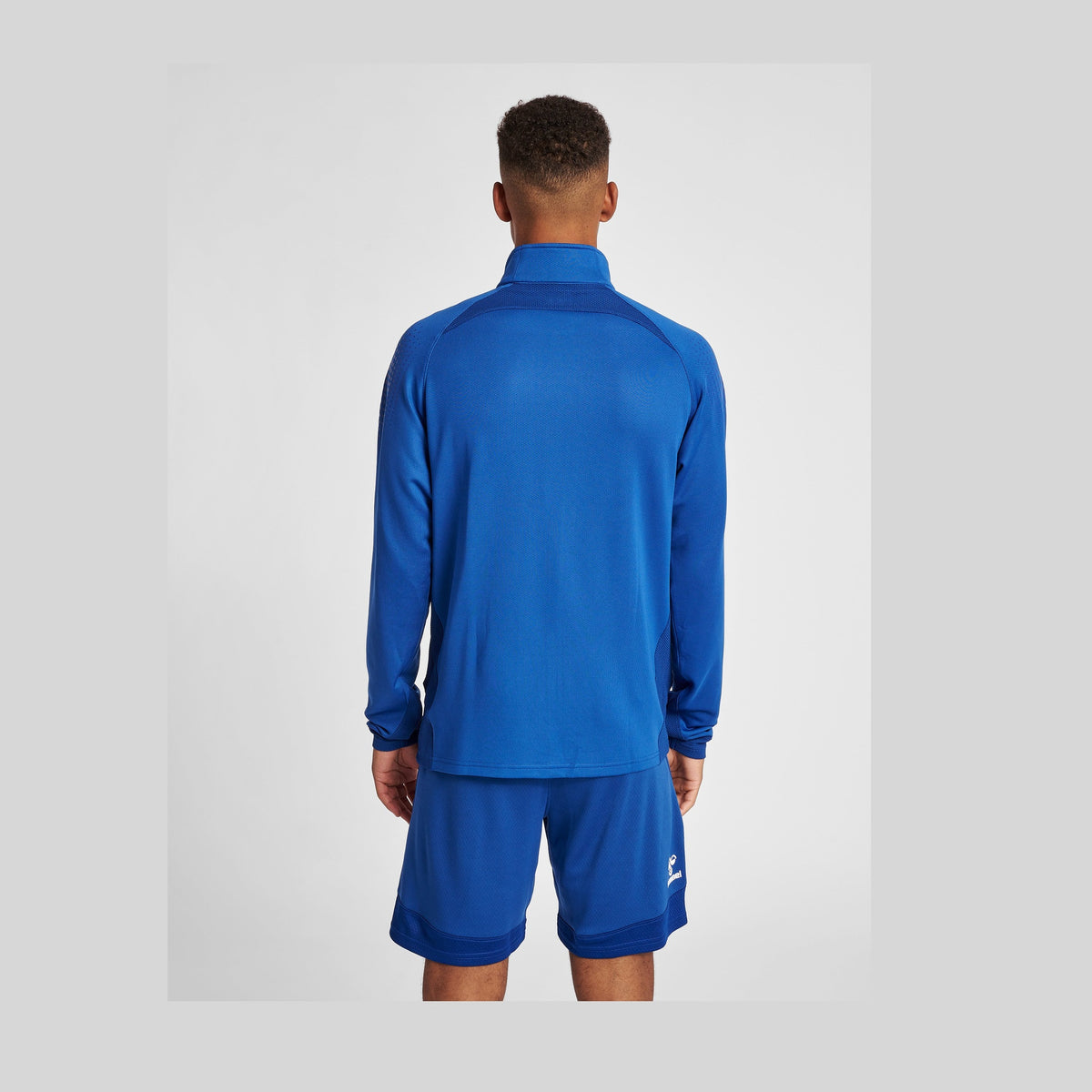 hummel Men's Lead Poly Zip Jacket-6