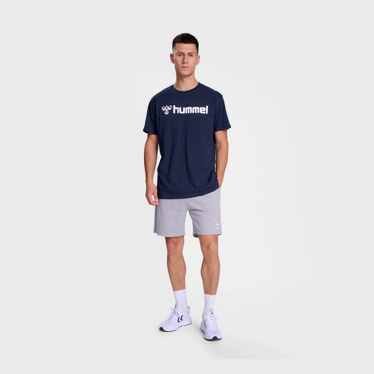 hummel Men's Go 2.0 Logo Short Sleeve T-Shirt-4