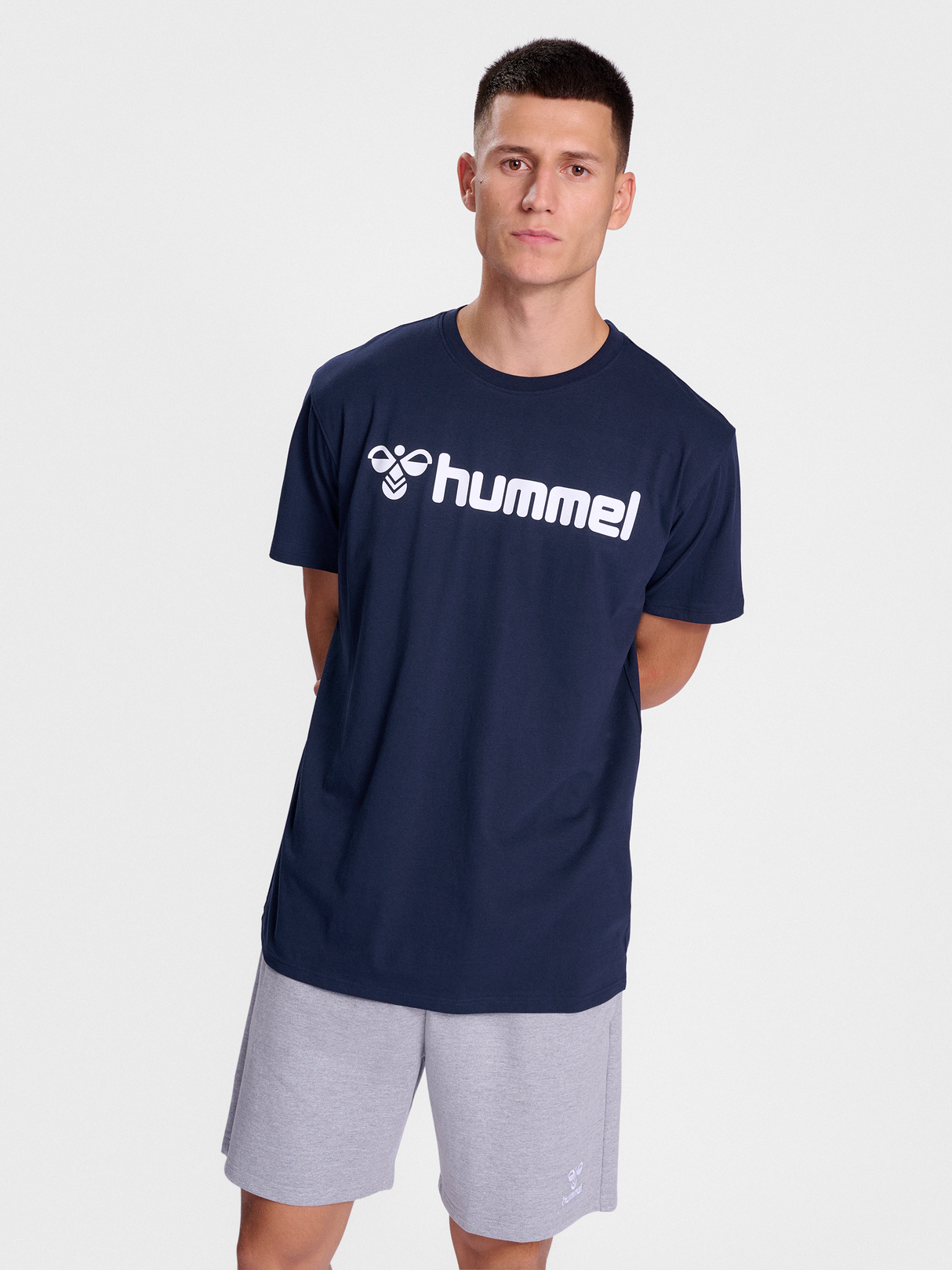 hummel Men's Go 2.0 Logo Short Sleeve T-Shirt-5