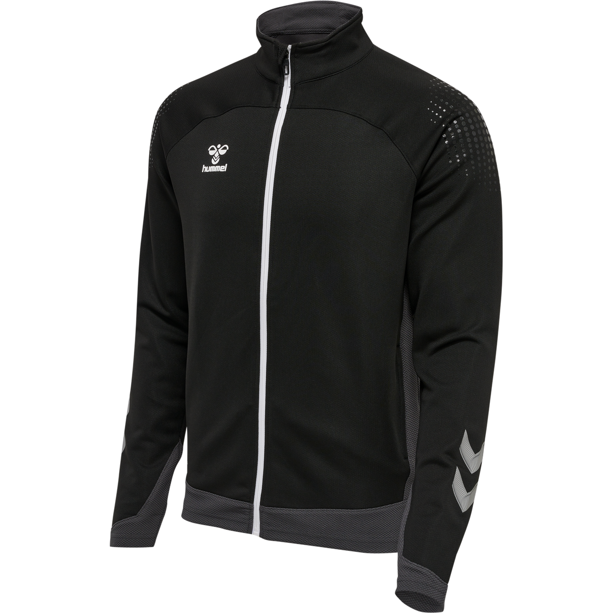 hummel Men's Lead Poly Zip Jacket-1