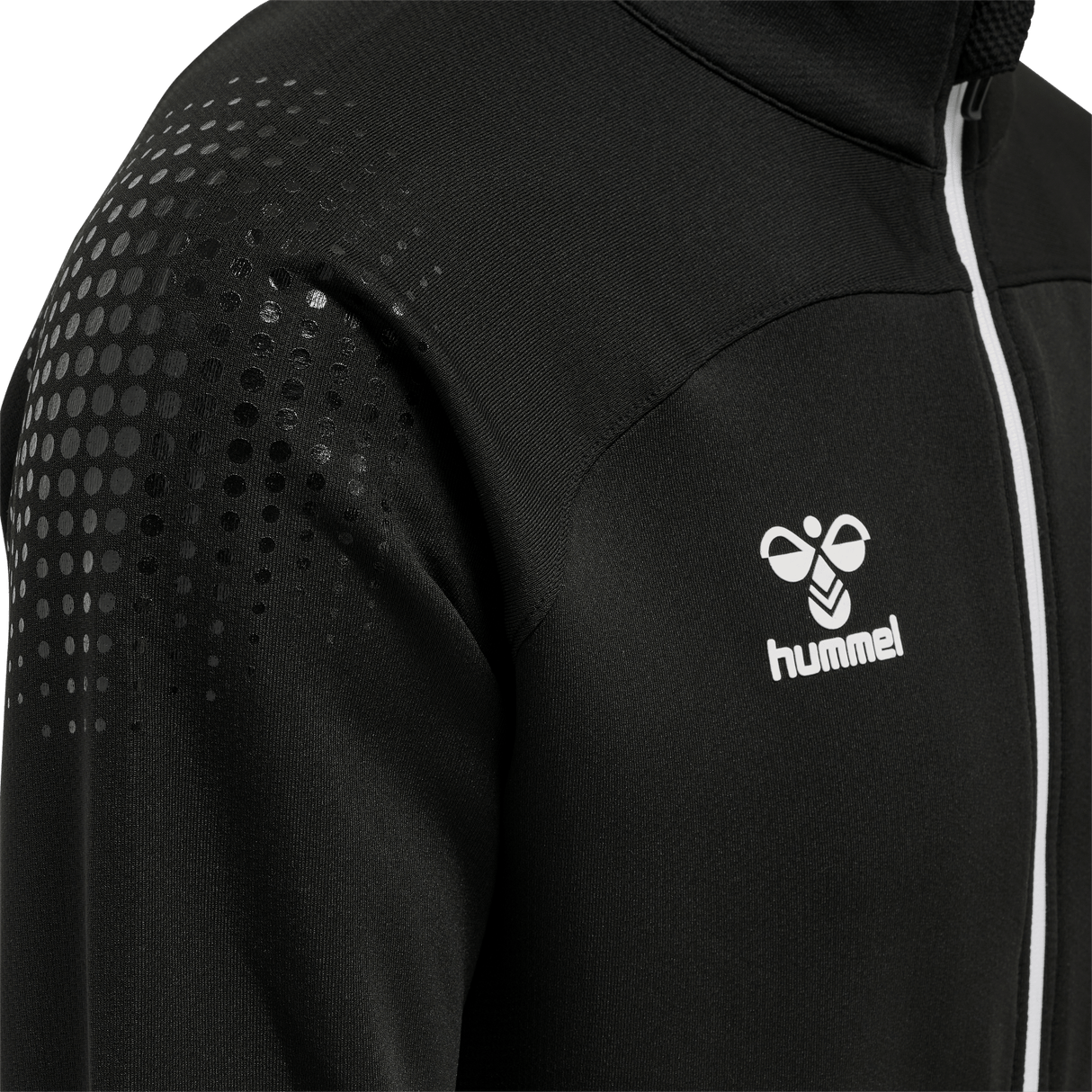 hummel Men's Lead Poly Zip Jacket-3