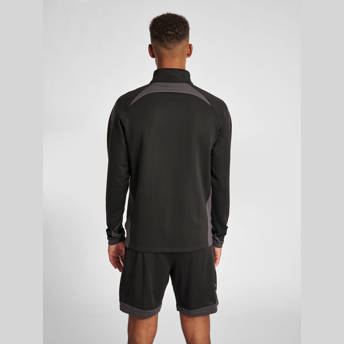 hummel Men's Lead Poly Zip Jacket-6