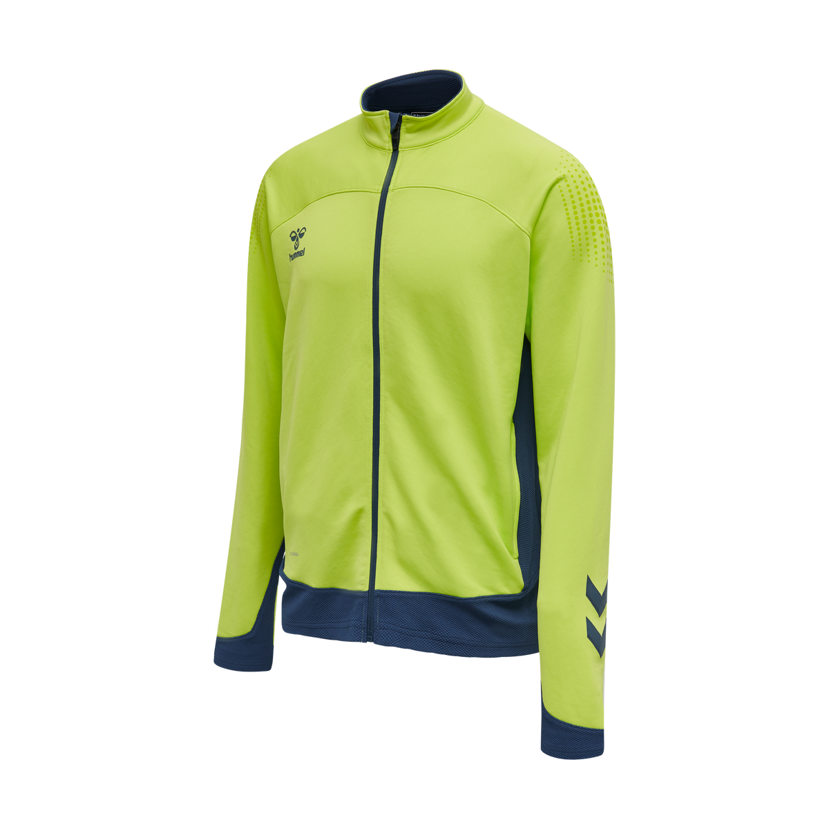 hummel Men's Lead Poly Zip Jacket-1