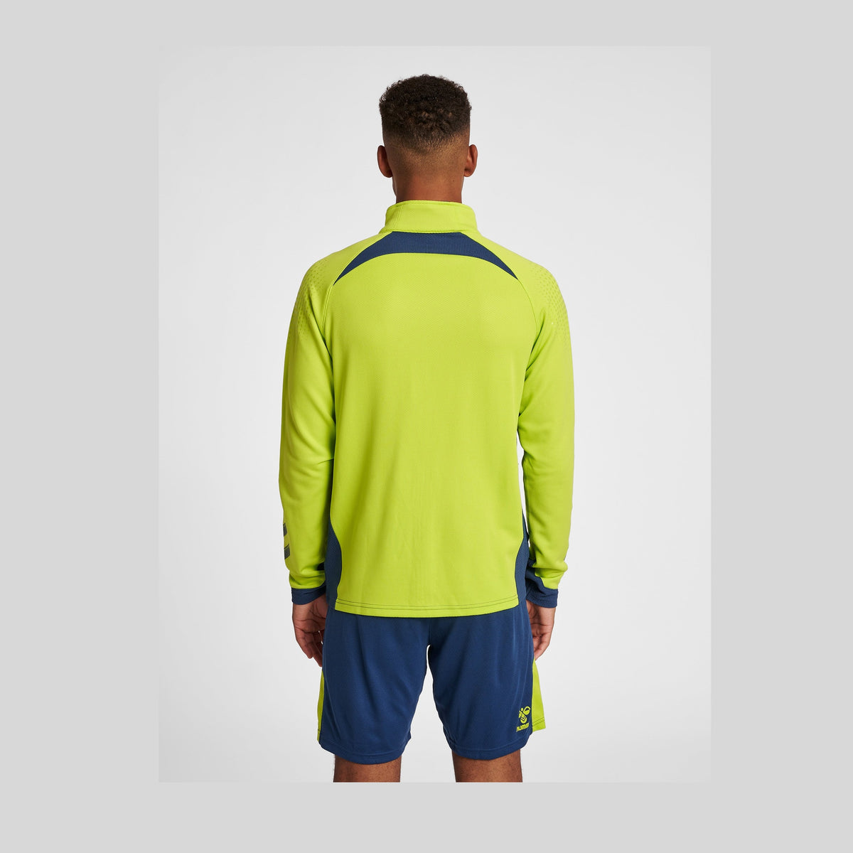 hummel Men's Lead Poly Zip Jacket-6