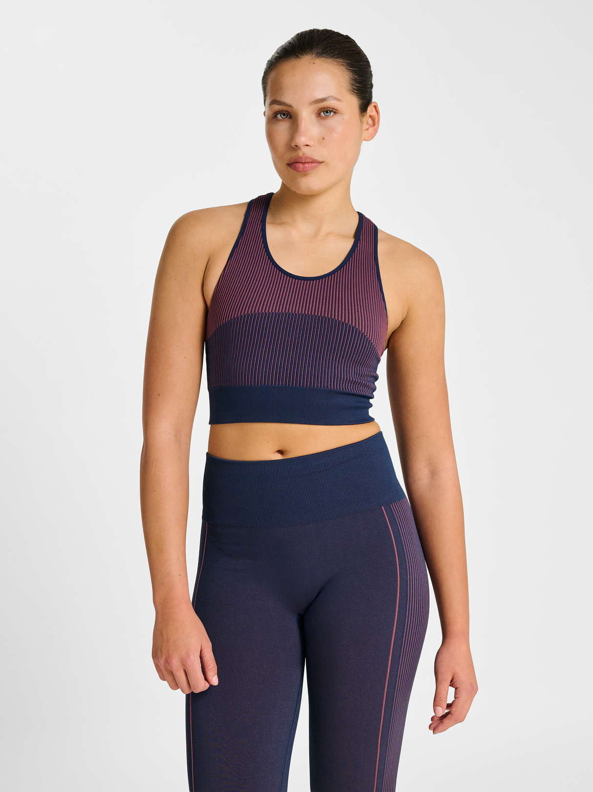 hummel Women's Yoga Seamless Crop Top-6