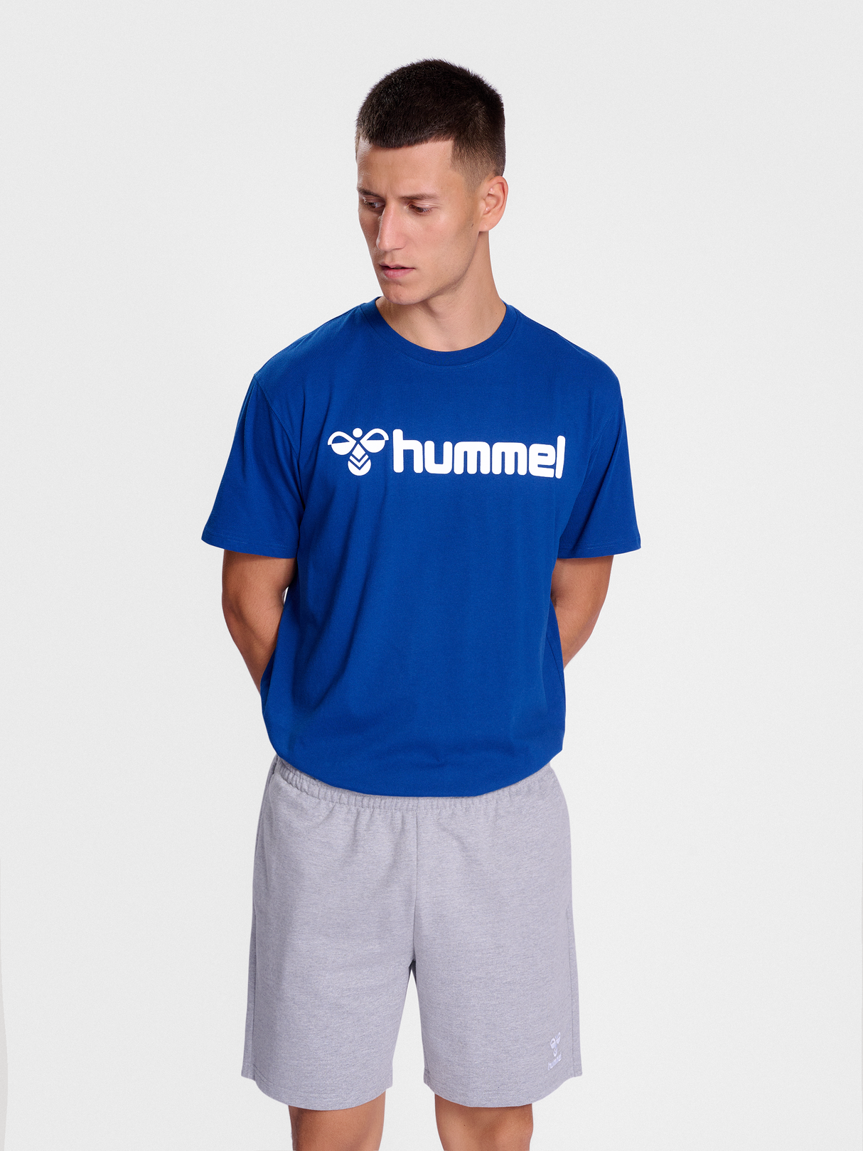 hummel Men's Go 2.0 Logo Short Sleeve T-Shirt-4