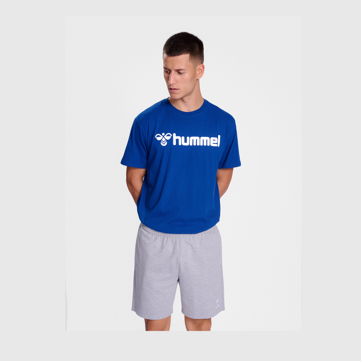 hummel Men's Go 2.0 Logo Short Sleeve T-Shirt-4