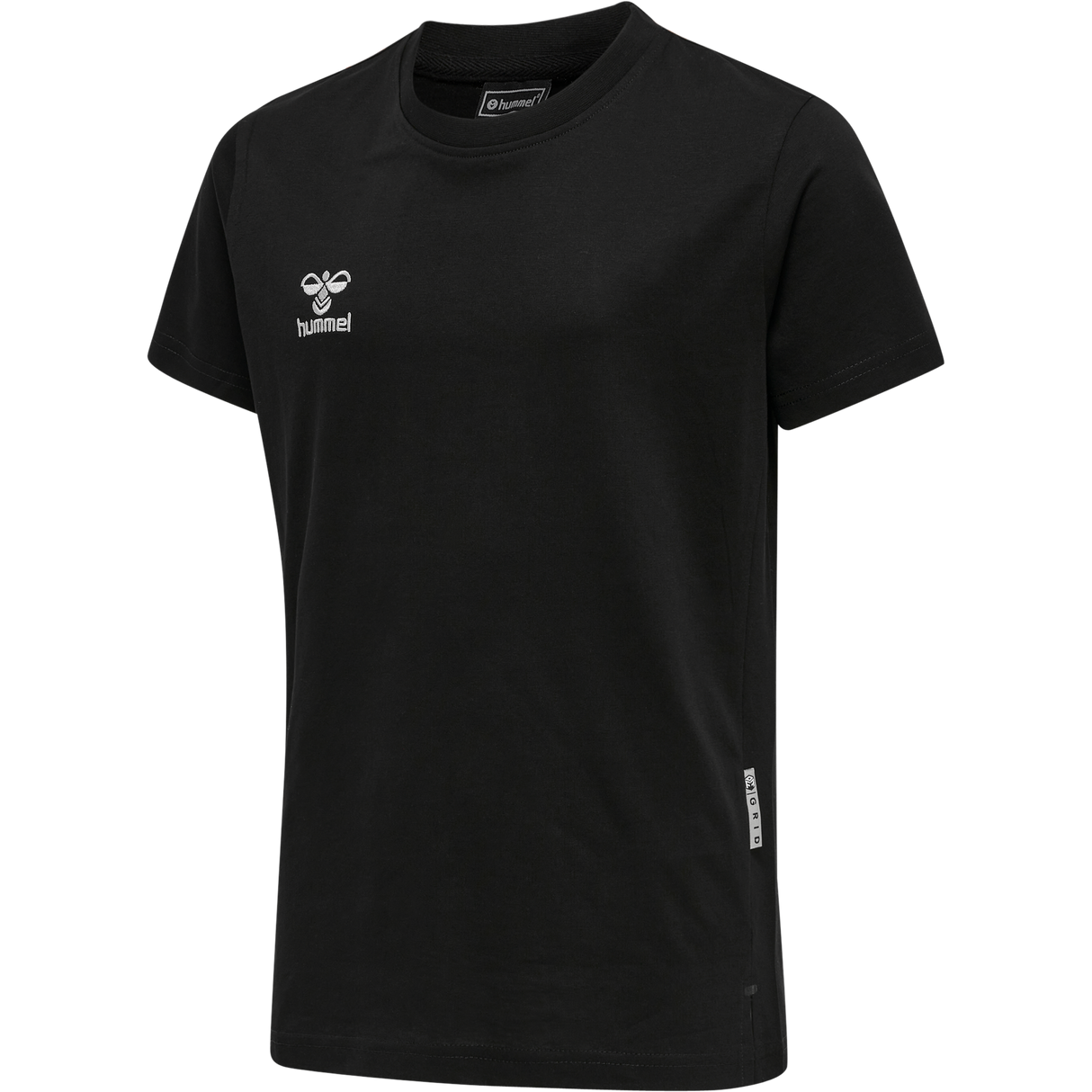 hummel Youth Move Grid Cotton Short Sleeve T-Shirt-1