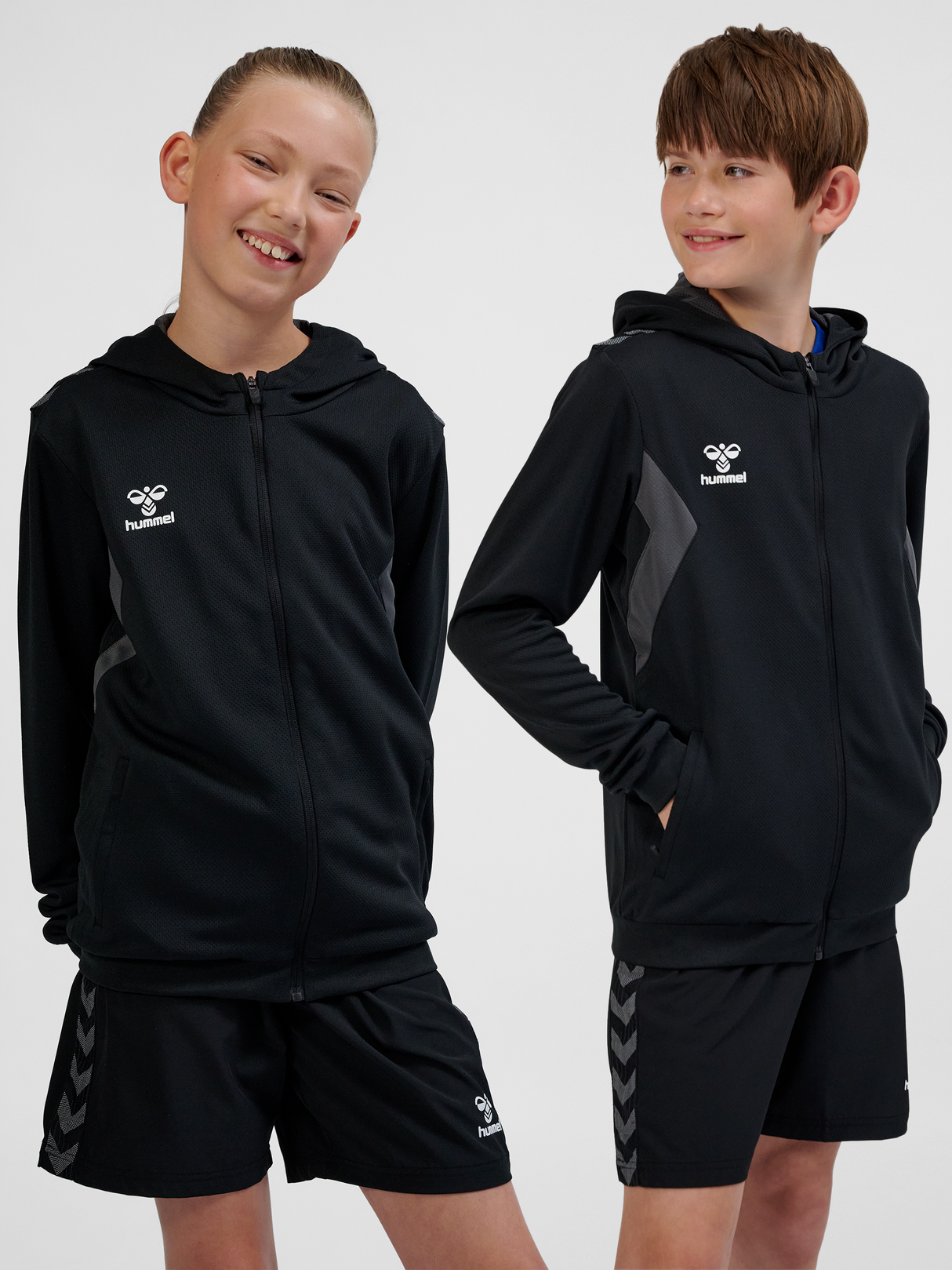 hummel Youth Authentic Polyester Zip Hoodie-6