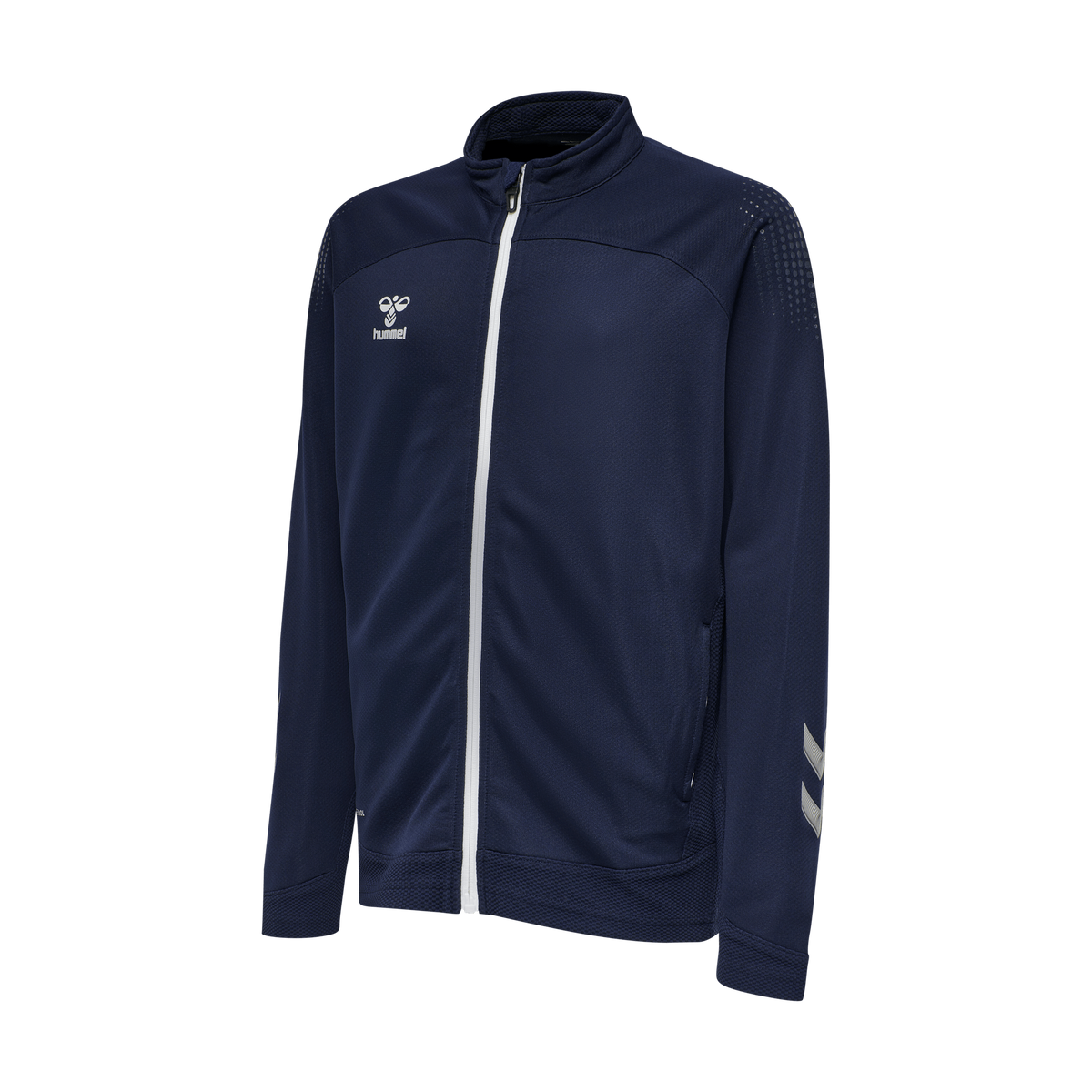 hummel Youth Lead Poly Zip Jacket-1
