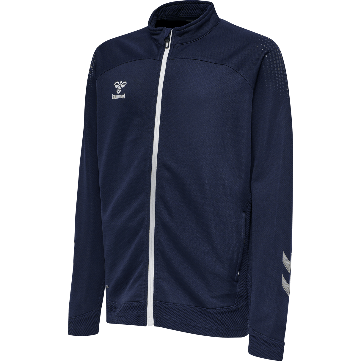 hummel Youth Lead Poly Zip Jacket-1