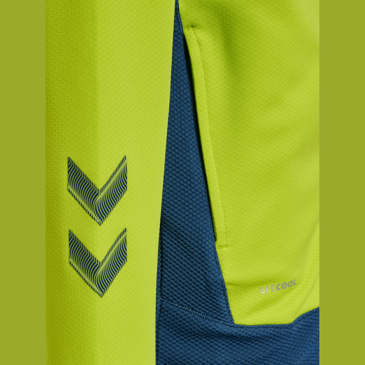 hummel Youth Lead Poly Zip Jacket-4
