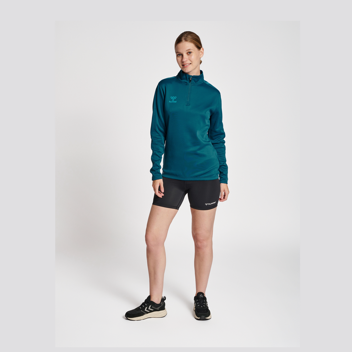 hummel Women's Core XK Half Zip Sweatshirt-3