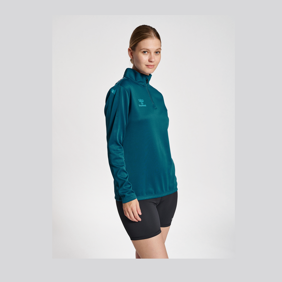 hummel Women's Core XK Half Zip Sweatshirt-4