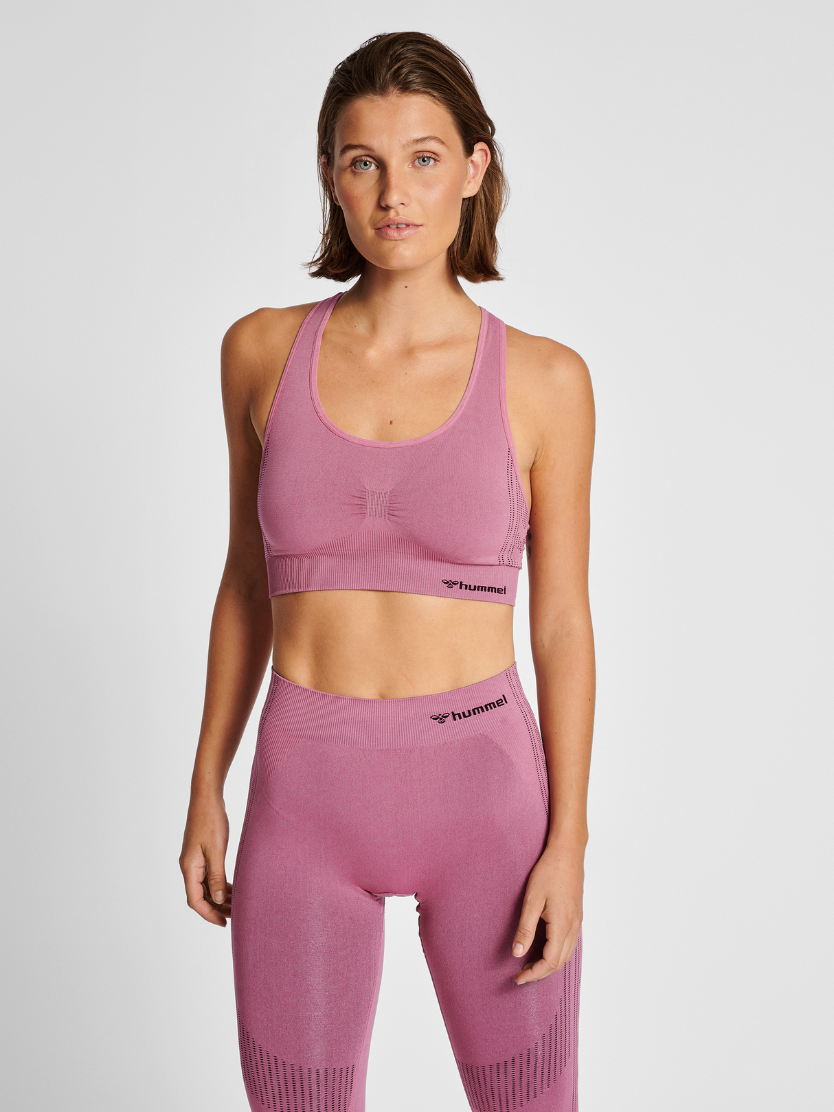 hummel Women's Mindful Training Shaping Seamless Sports Top-5