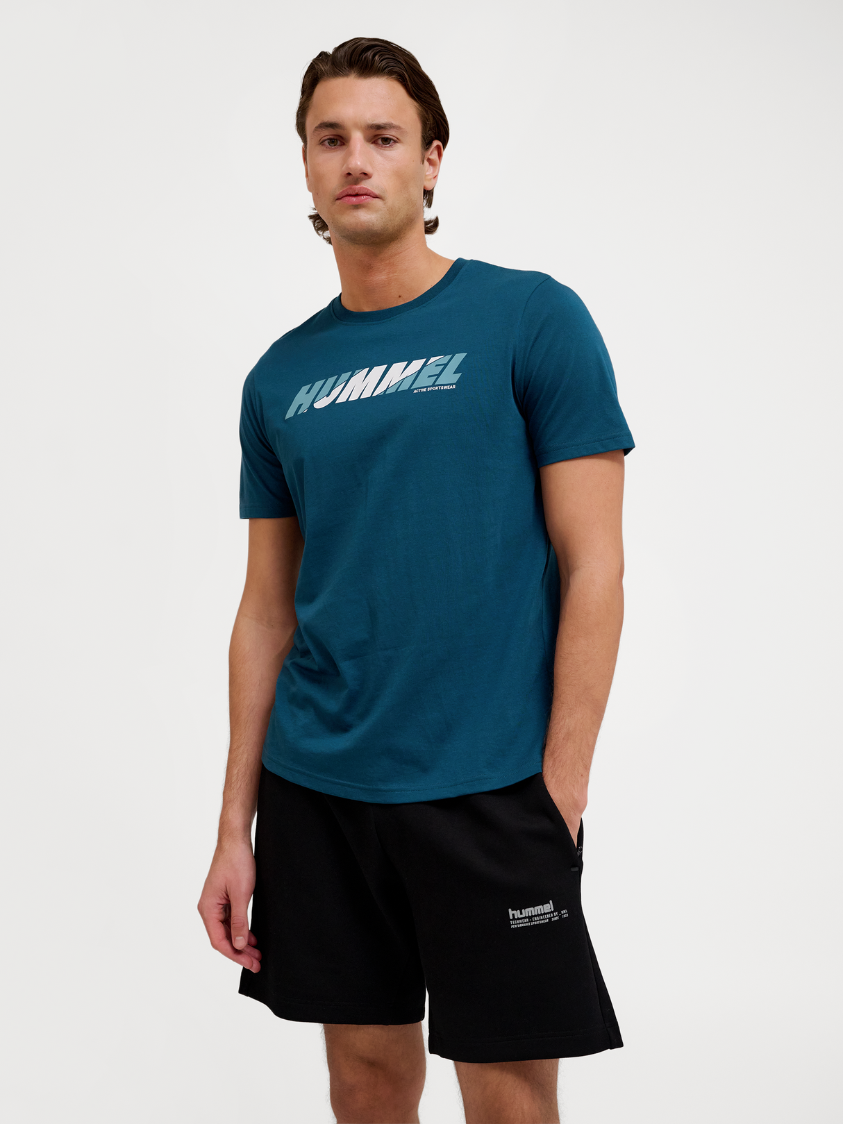 hummel Men's Graphic Bold Logo Tee-5