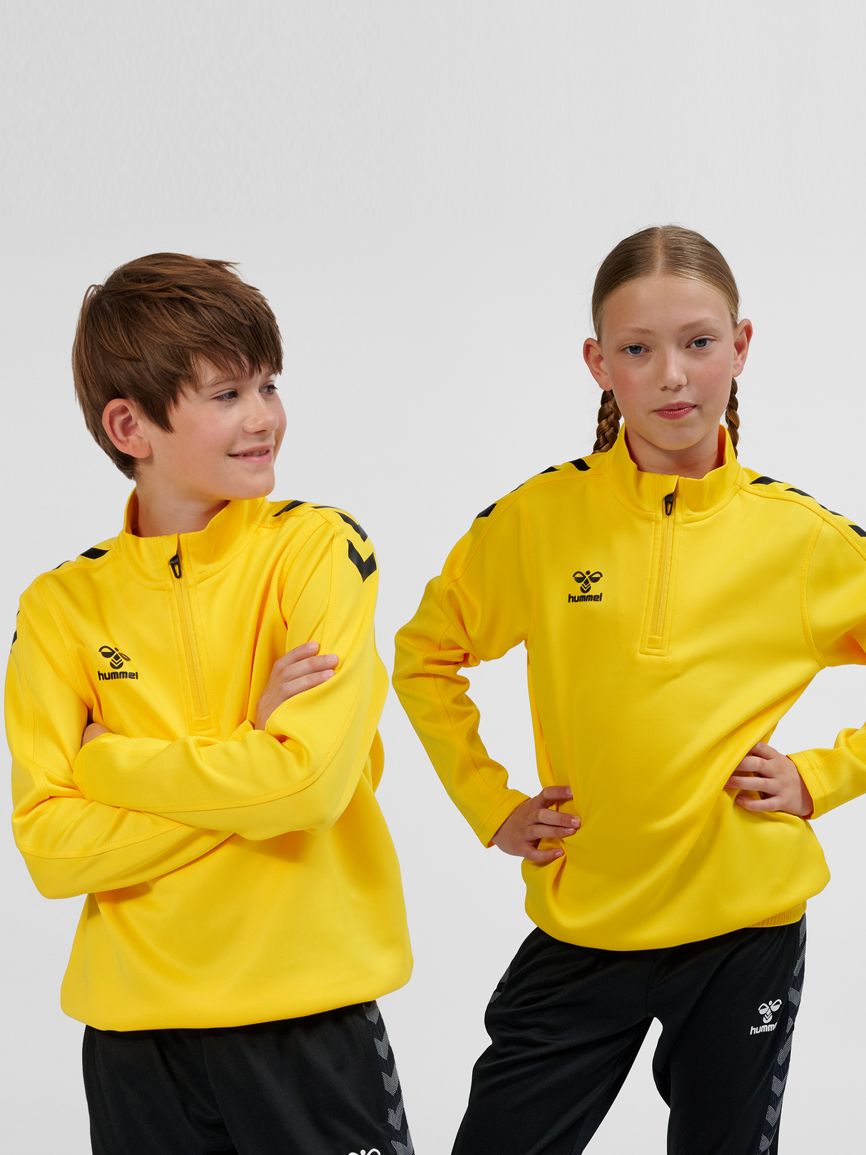 hummel Youth Core XK Half Zip Poly Sweatshirt-6