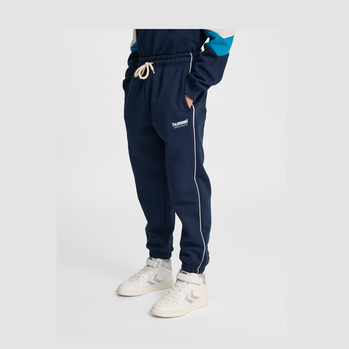 hummel Youth Loose Sweatpant Piping-4