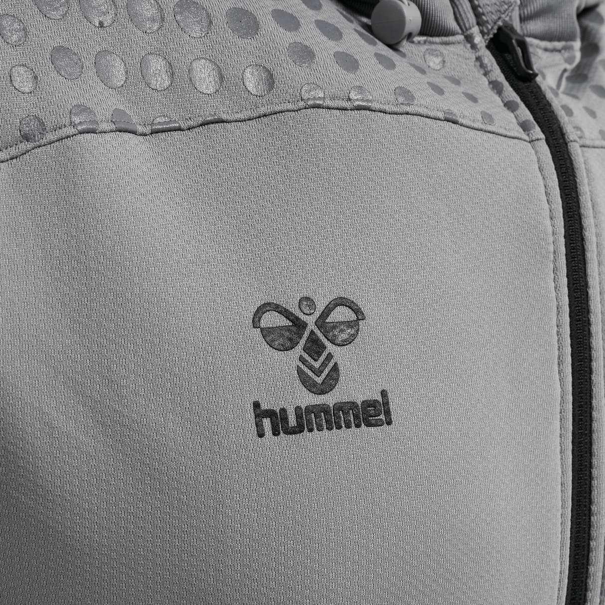 hummel Men's Lead Zip Poly Hoodie-3