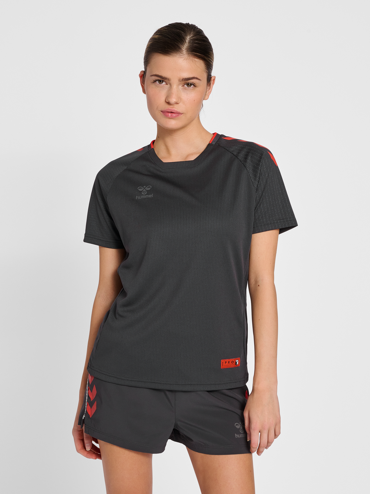 hummel Women's Pro Grid Training Short Sleeve Jersey-5