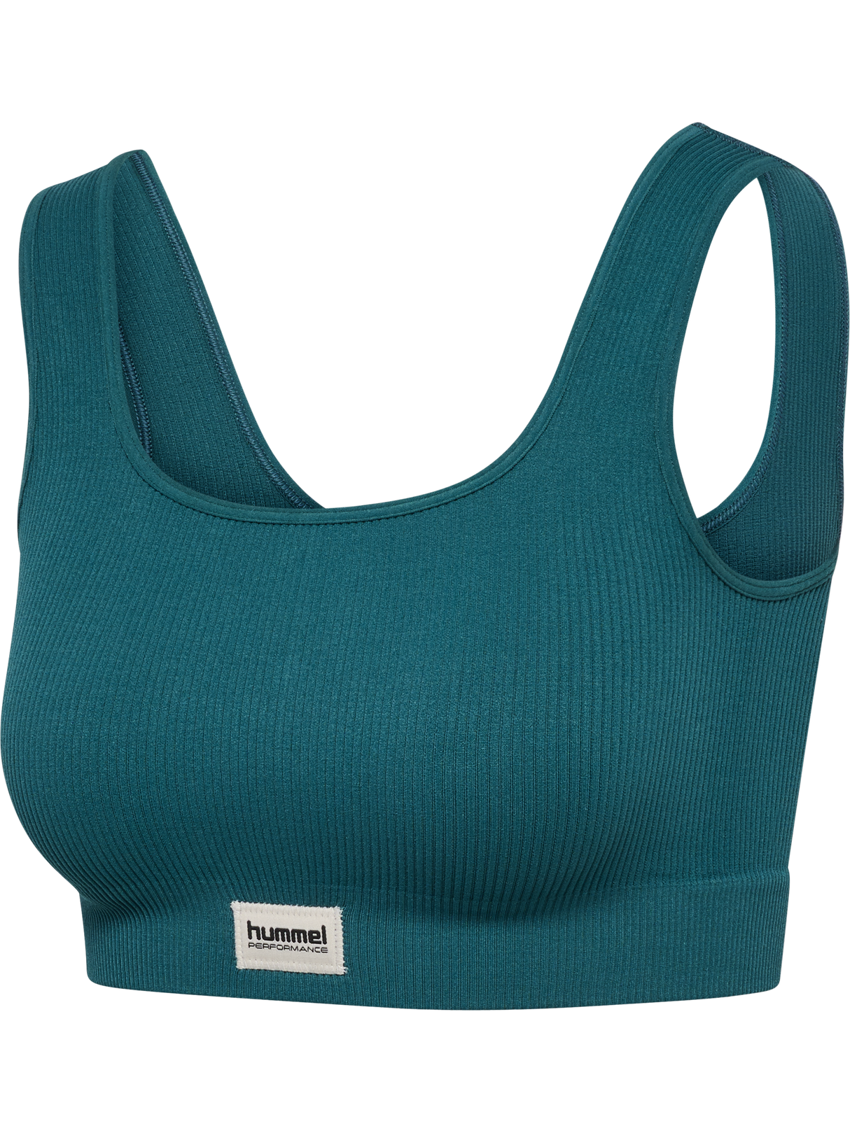 hummel Women's Pulse Seamless Rib Bra-1