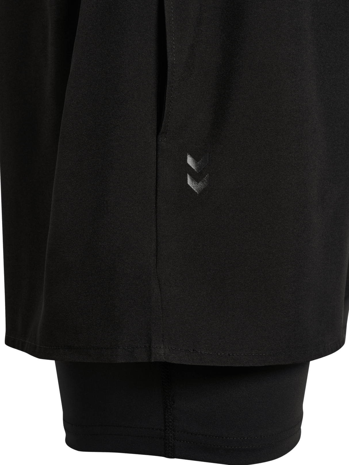 hummel Men's HIIT Intensity 2 In 1 Shorts-3